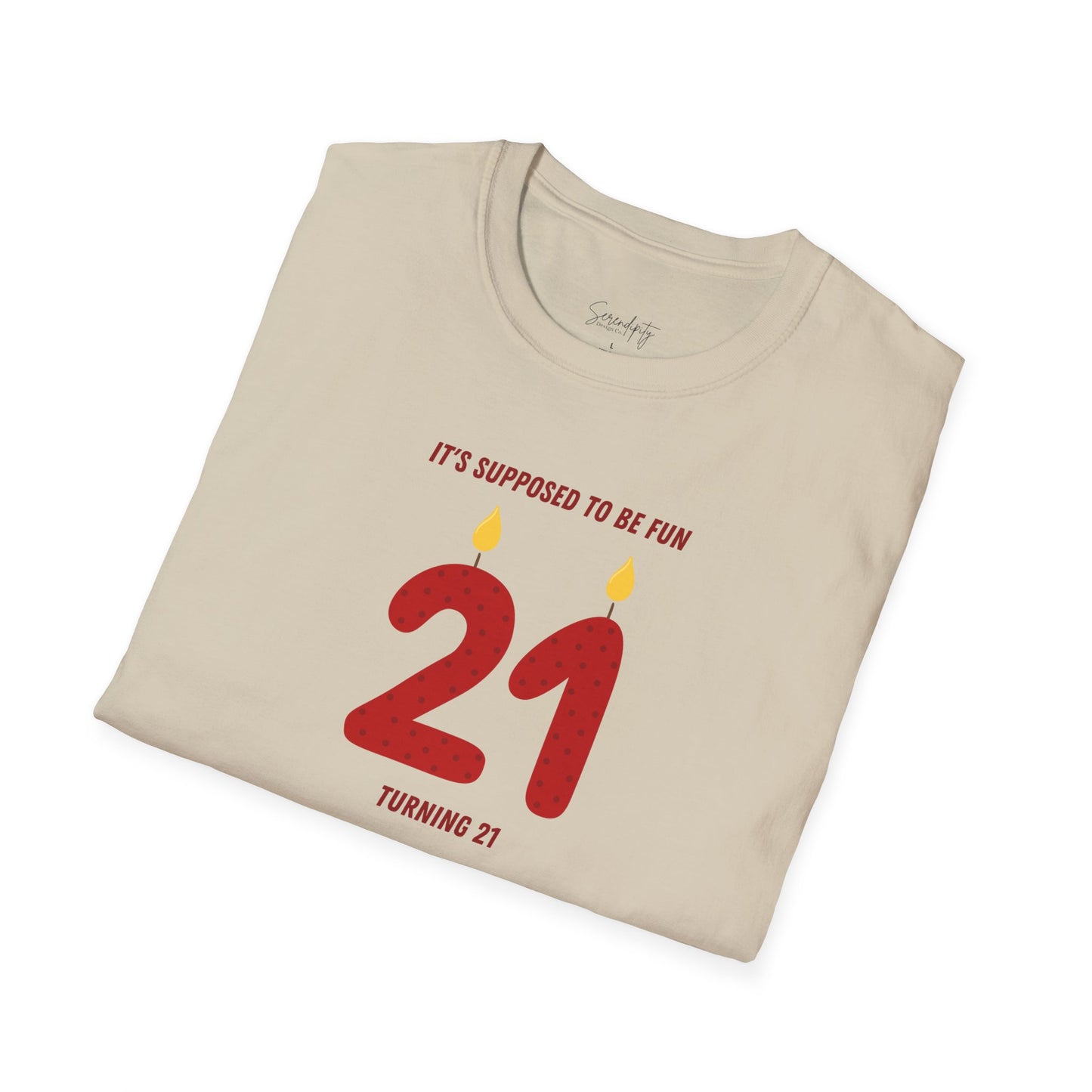 Turning 21 Soft Style Tee