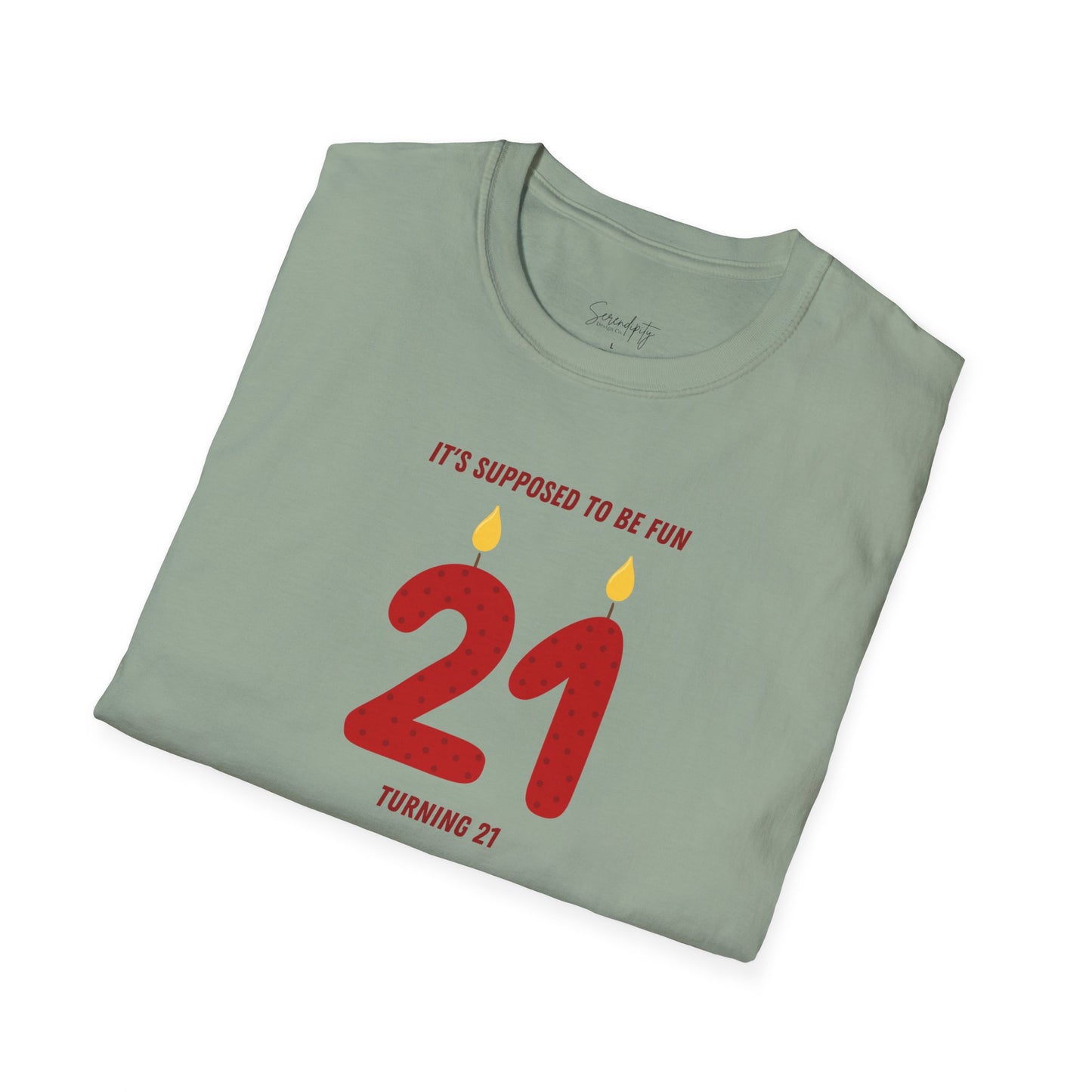 Turning 21 Soft Style Tee