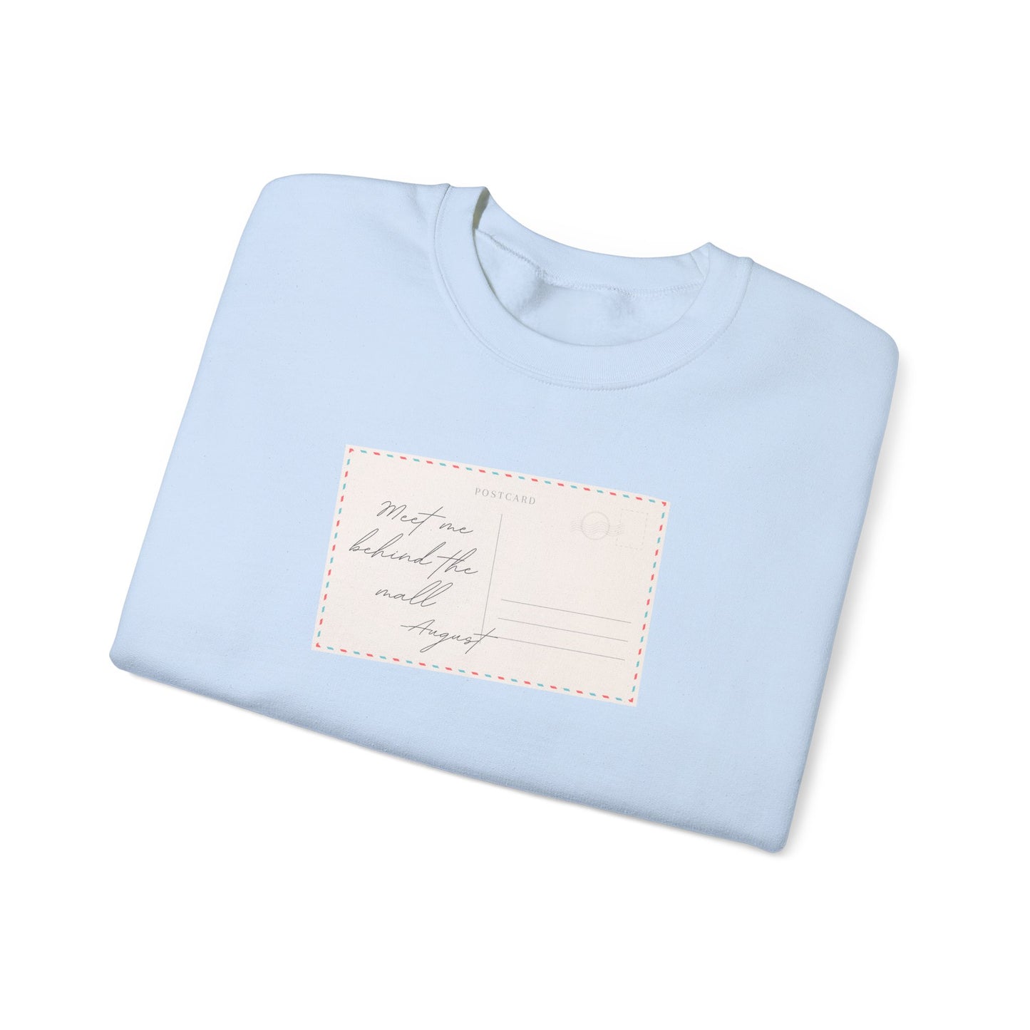 August Postcard Crewneck Sweatshirt