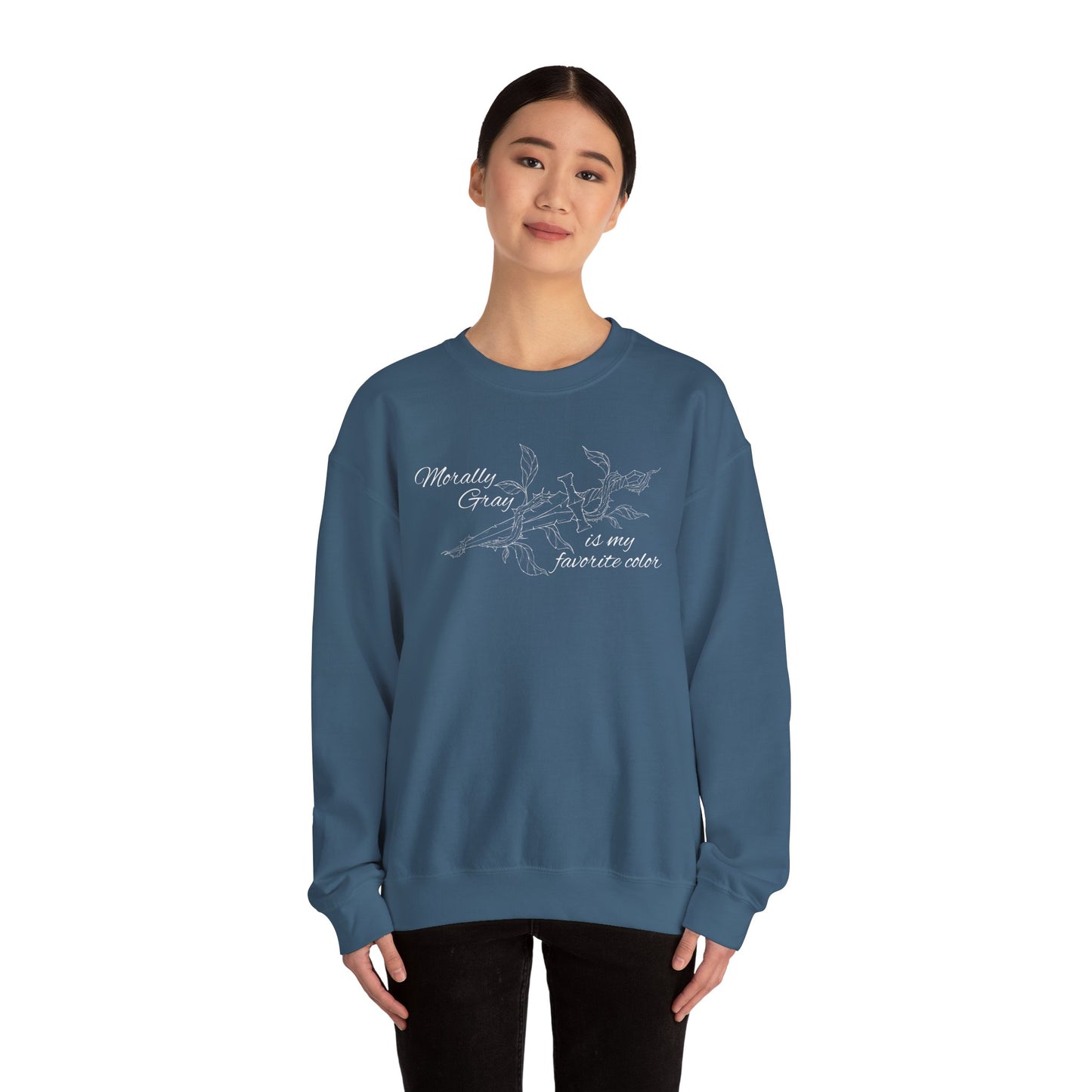 Morally Gray is My Favorite Color Crewneck Sweatshirt