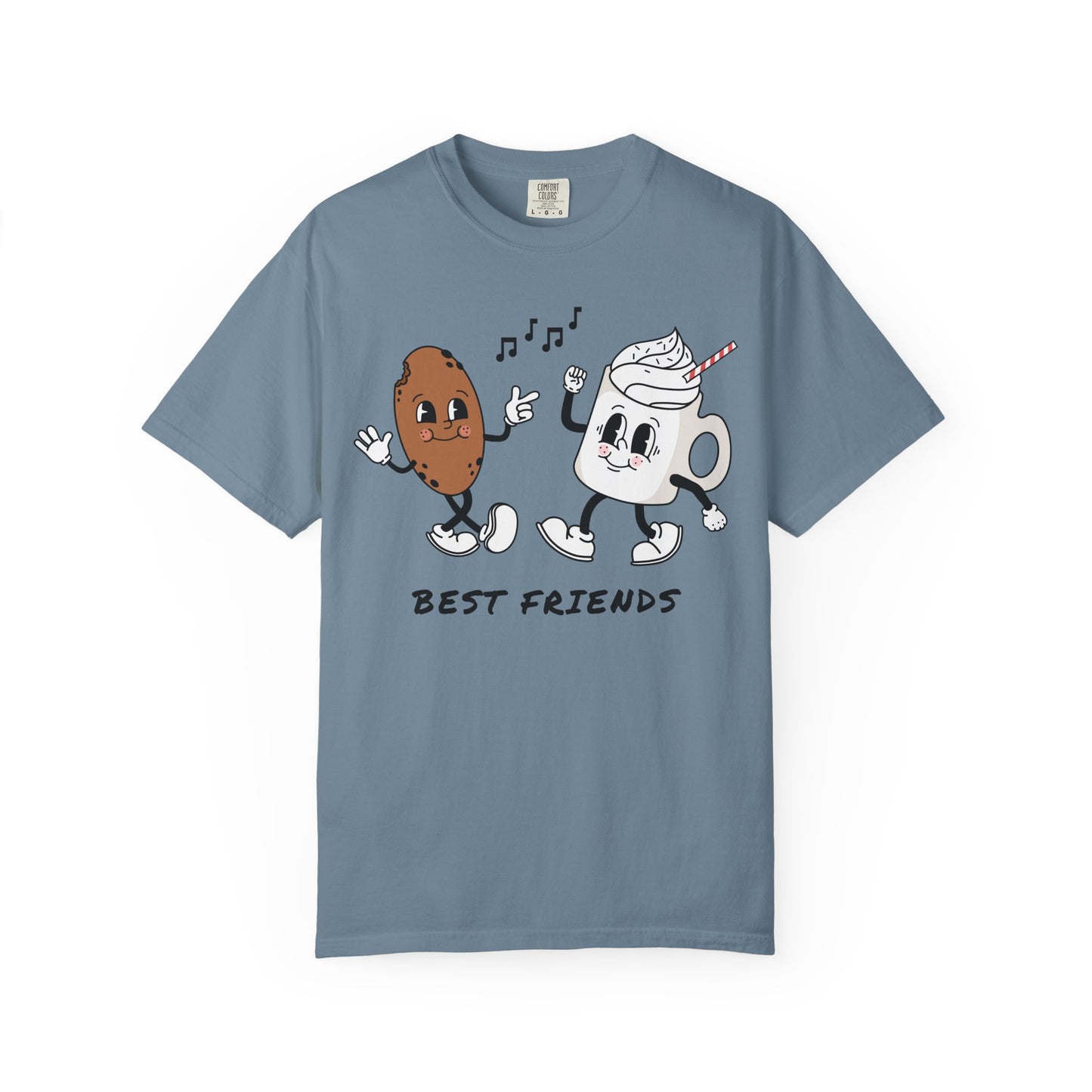 Cookies & Milk Best Friends Comfort Colors Tee