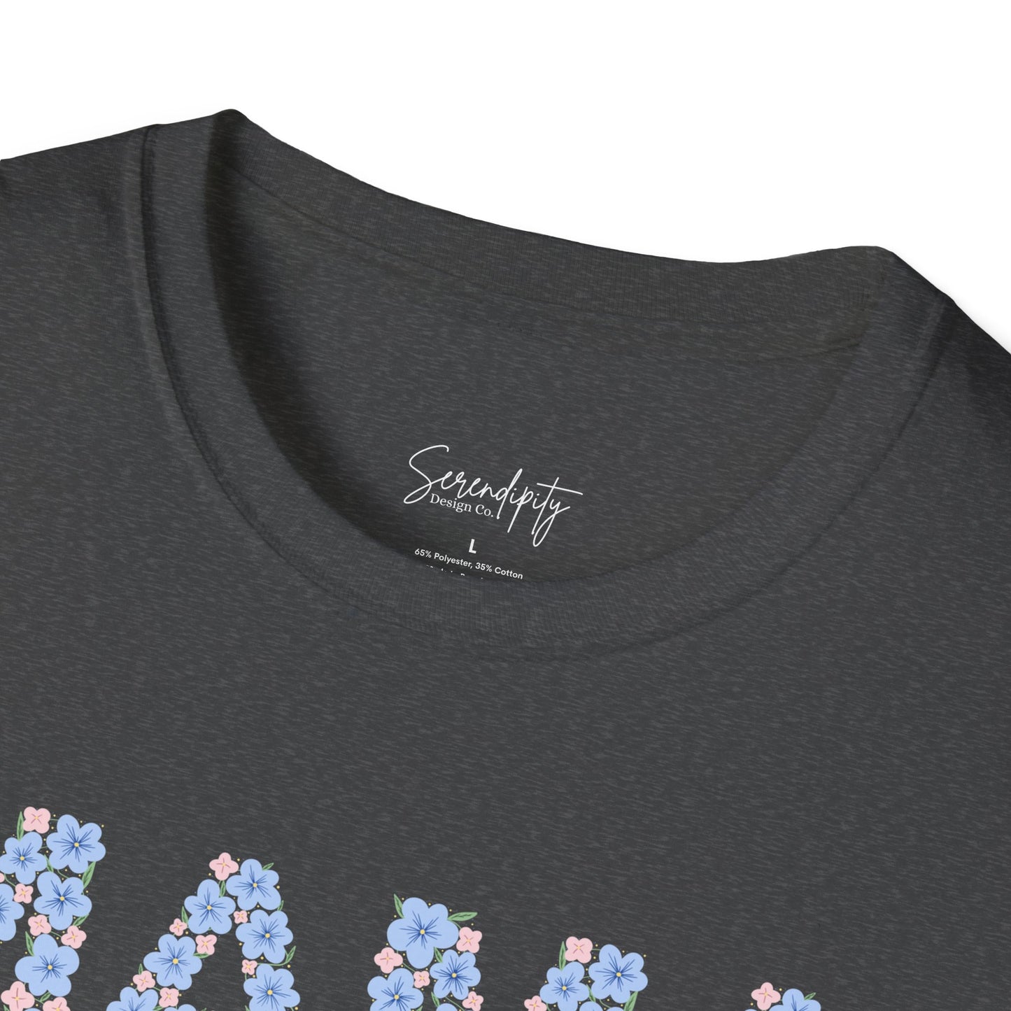 Mama Floral Soft Style Tee