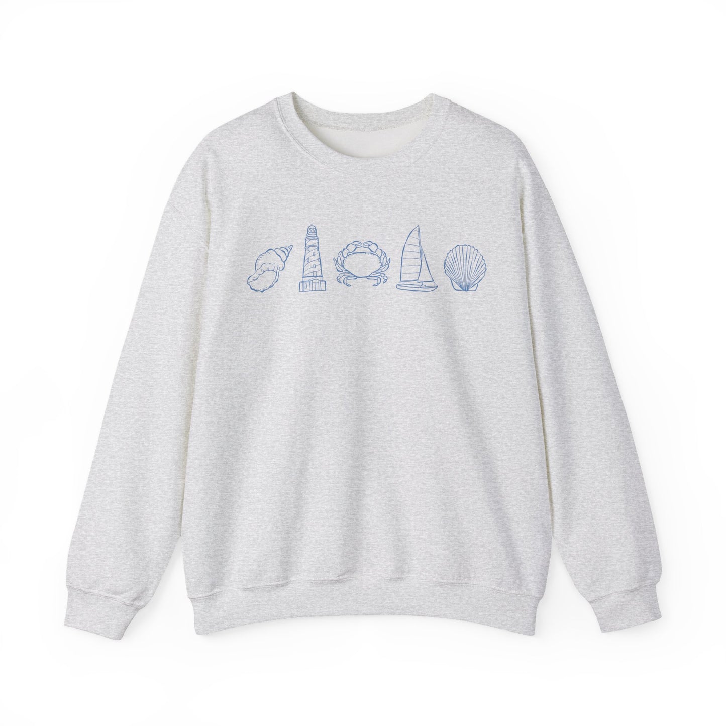 New England Aesthetic Crewneck Sweatshirt
