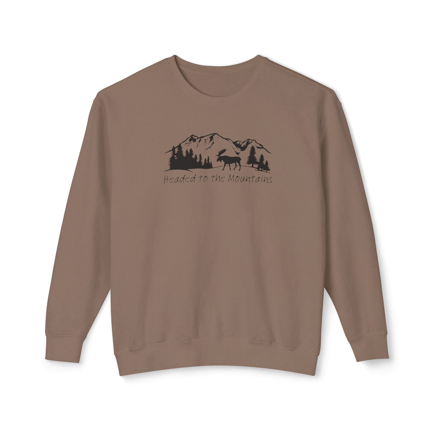 Headed to the Mountains Comfort Colors Sweatshirt
