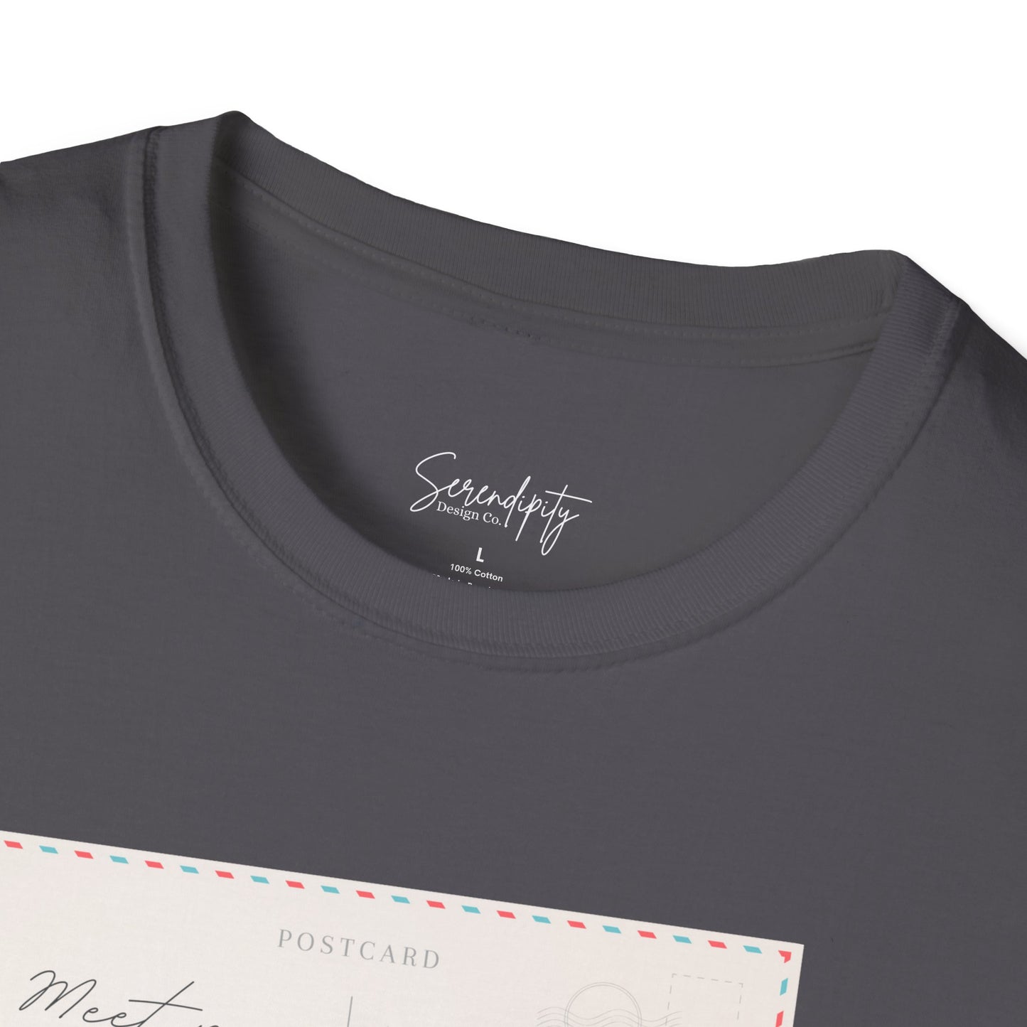 August Postcard Soft Style Tee