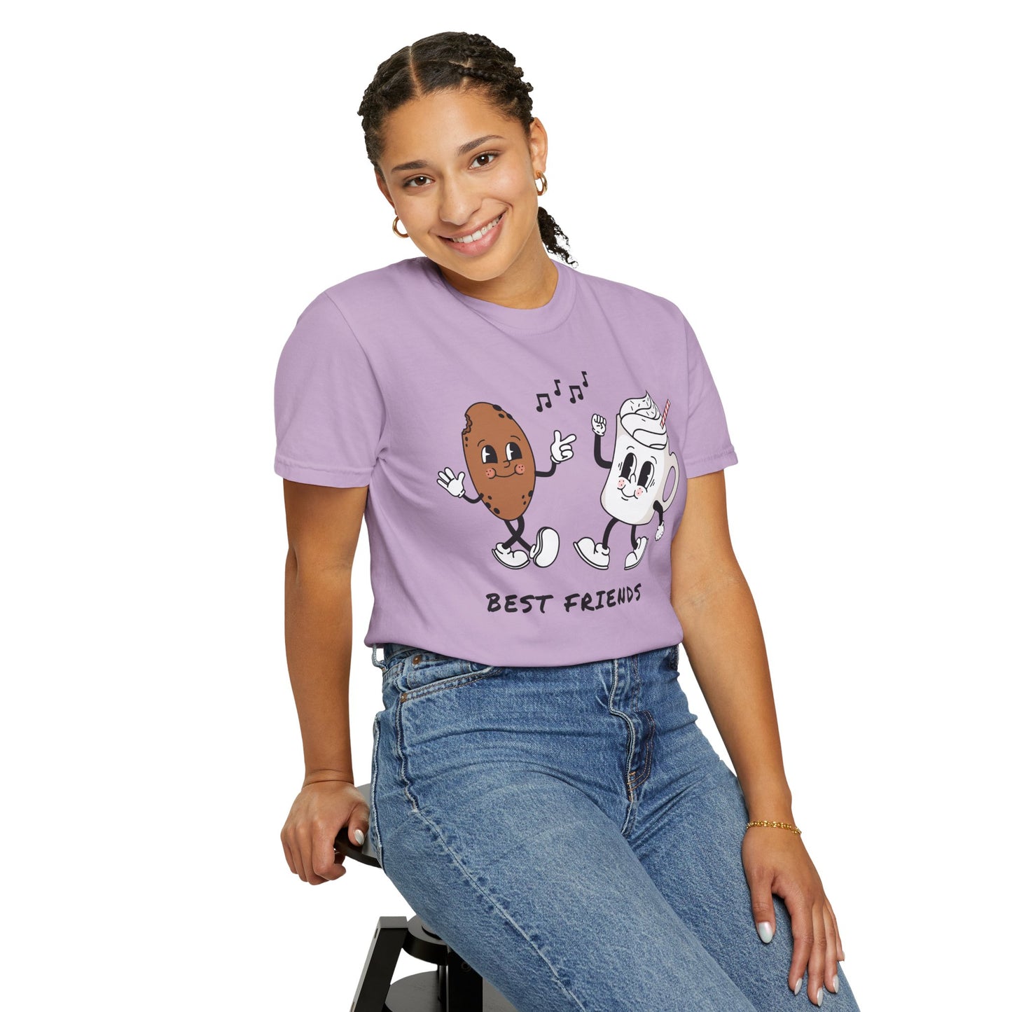 Cookies & Milk Best Friends Comfort Colors Tee