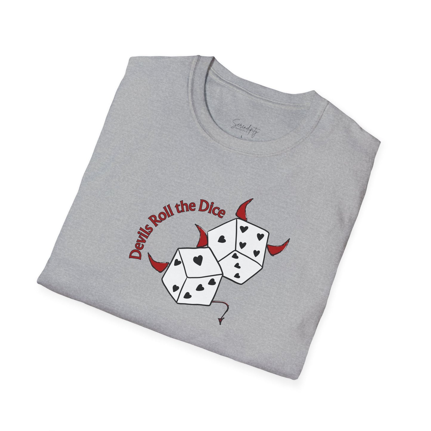Devils Roll The Dice Soft Style Tee