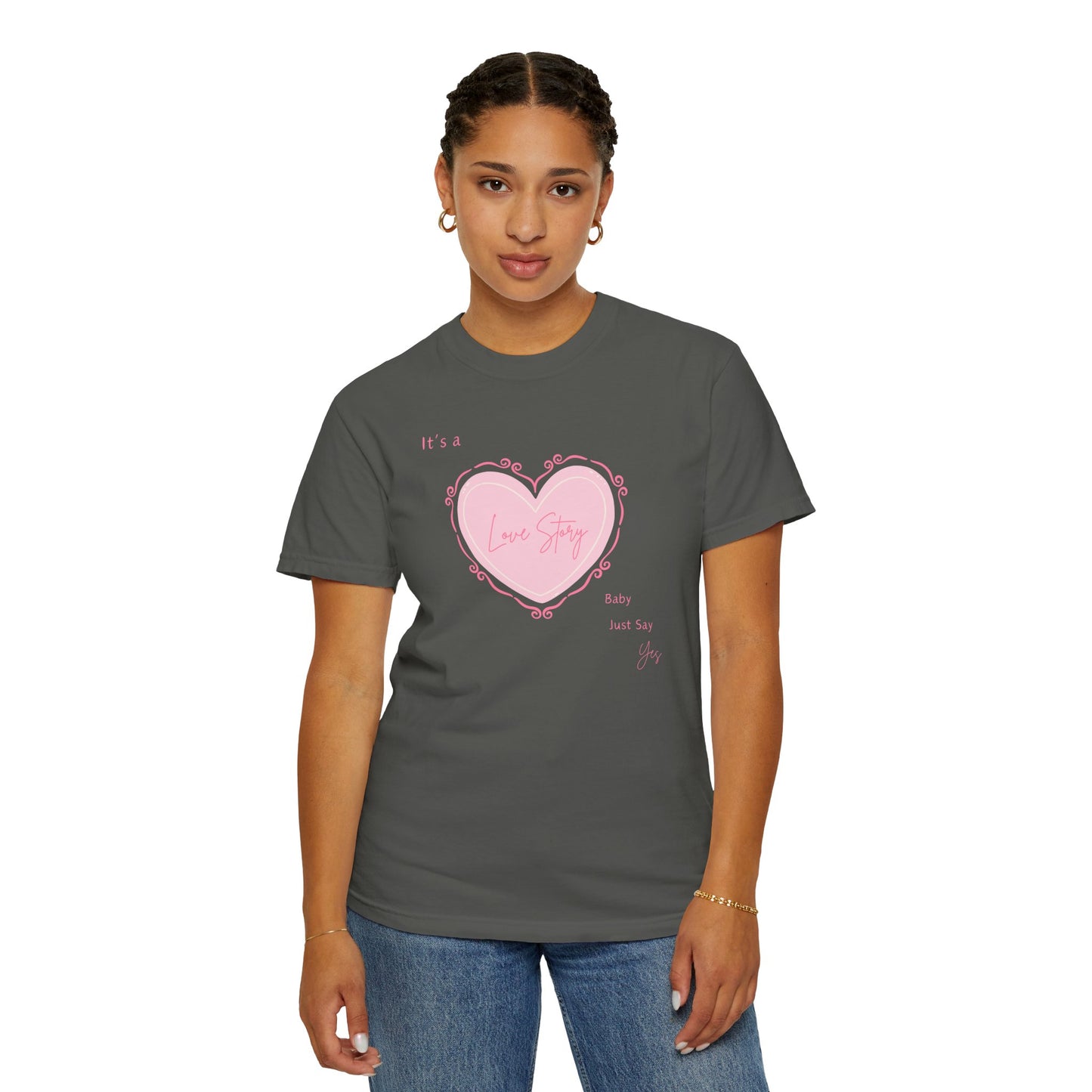 Love Story Coquette Comfort Colors Tee