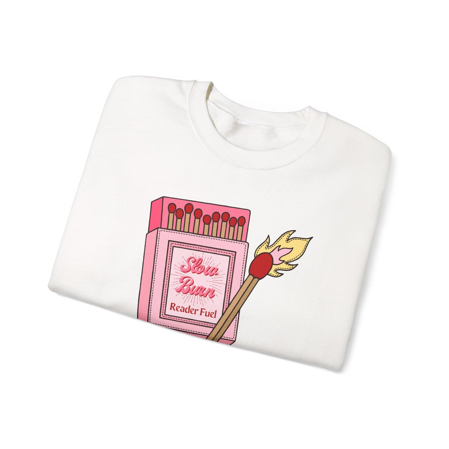 Slow Burn Matches Crewneck Sweatshirt