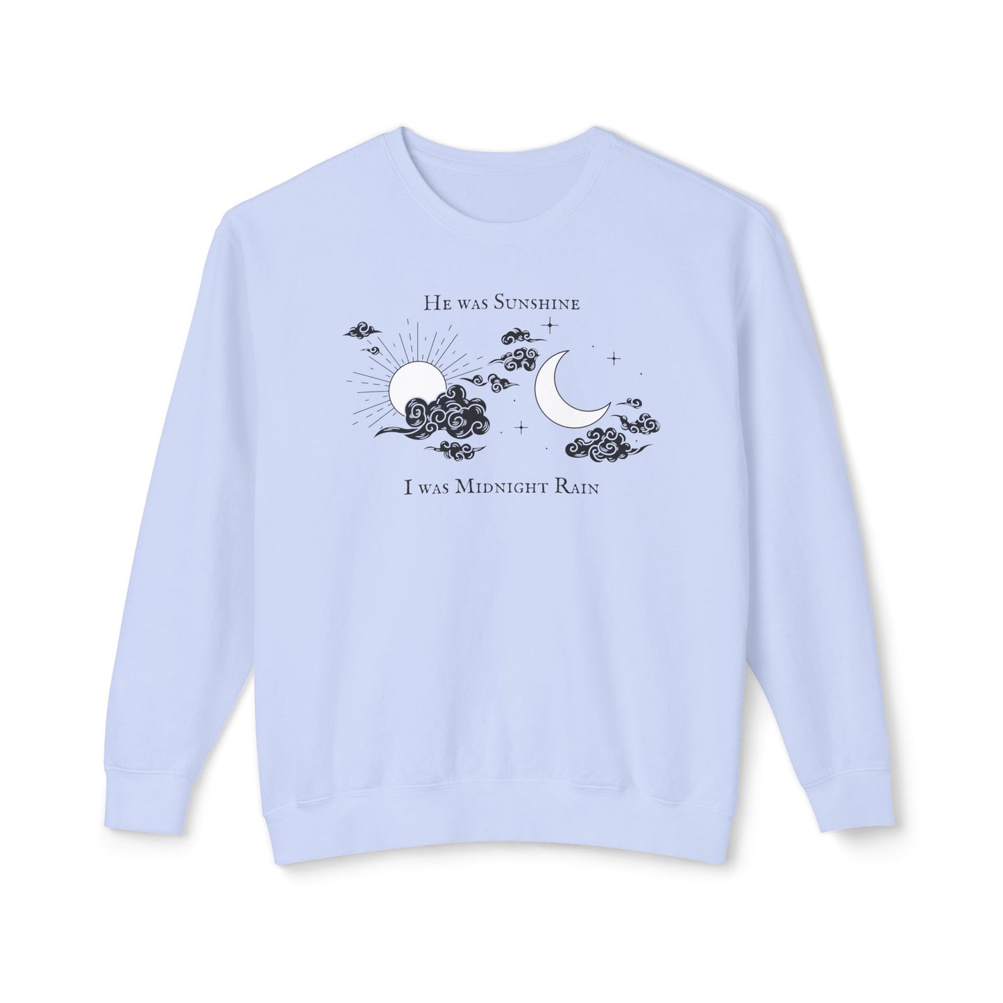 Midnight Rain Comfort Colors Sweatshirt