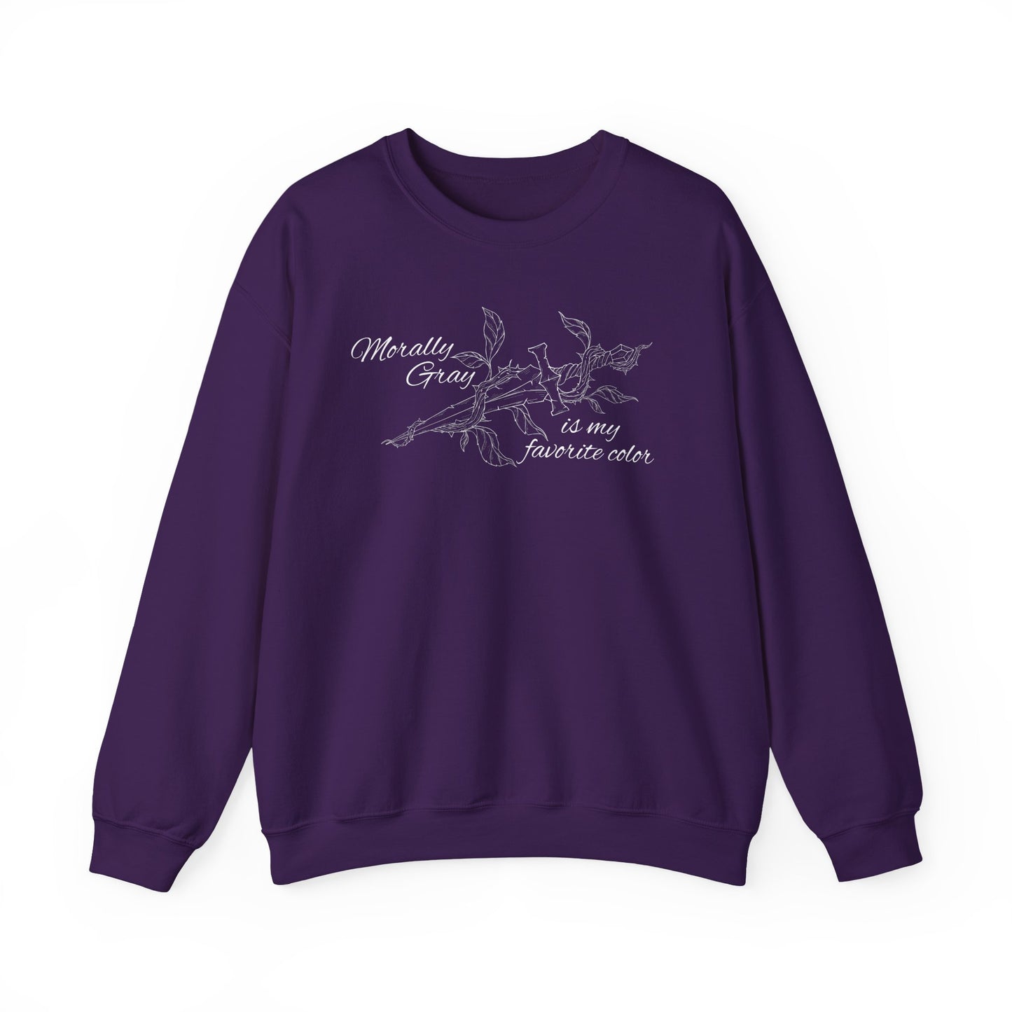 Morally Gray is My Favorite Color Crewneck Sweatshirt
