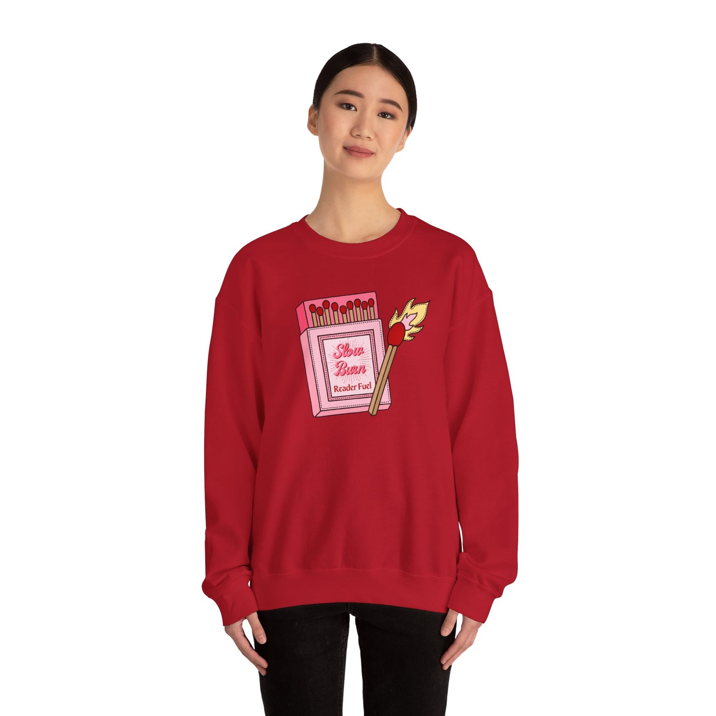 Slow Burn Matches Crewneck Sweatshirt