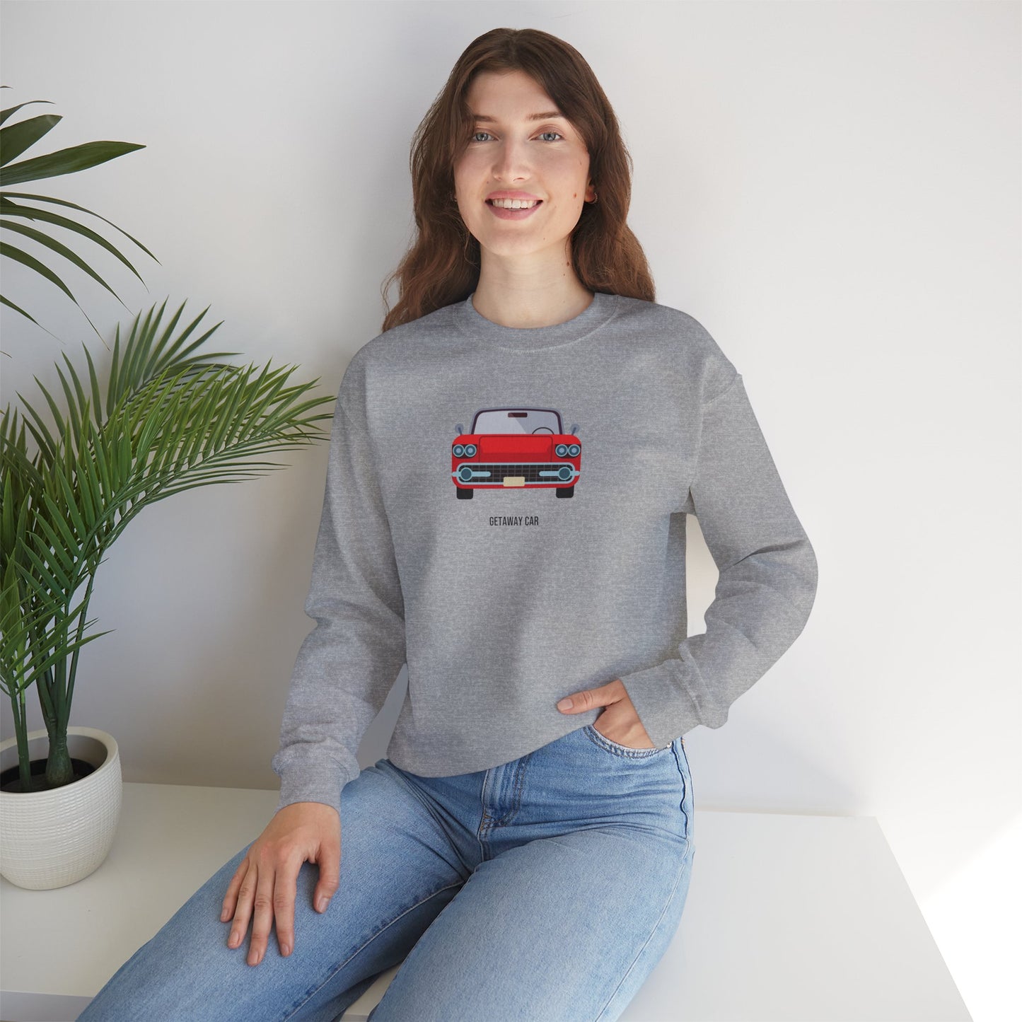 Getaway Car Crewneck Sweatshirt