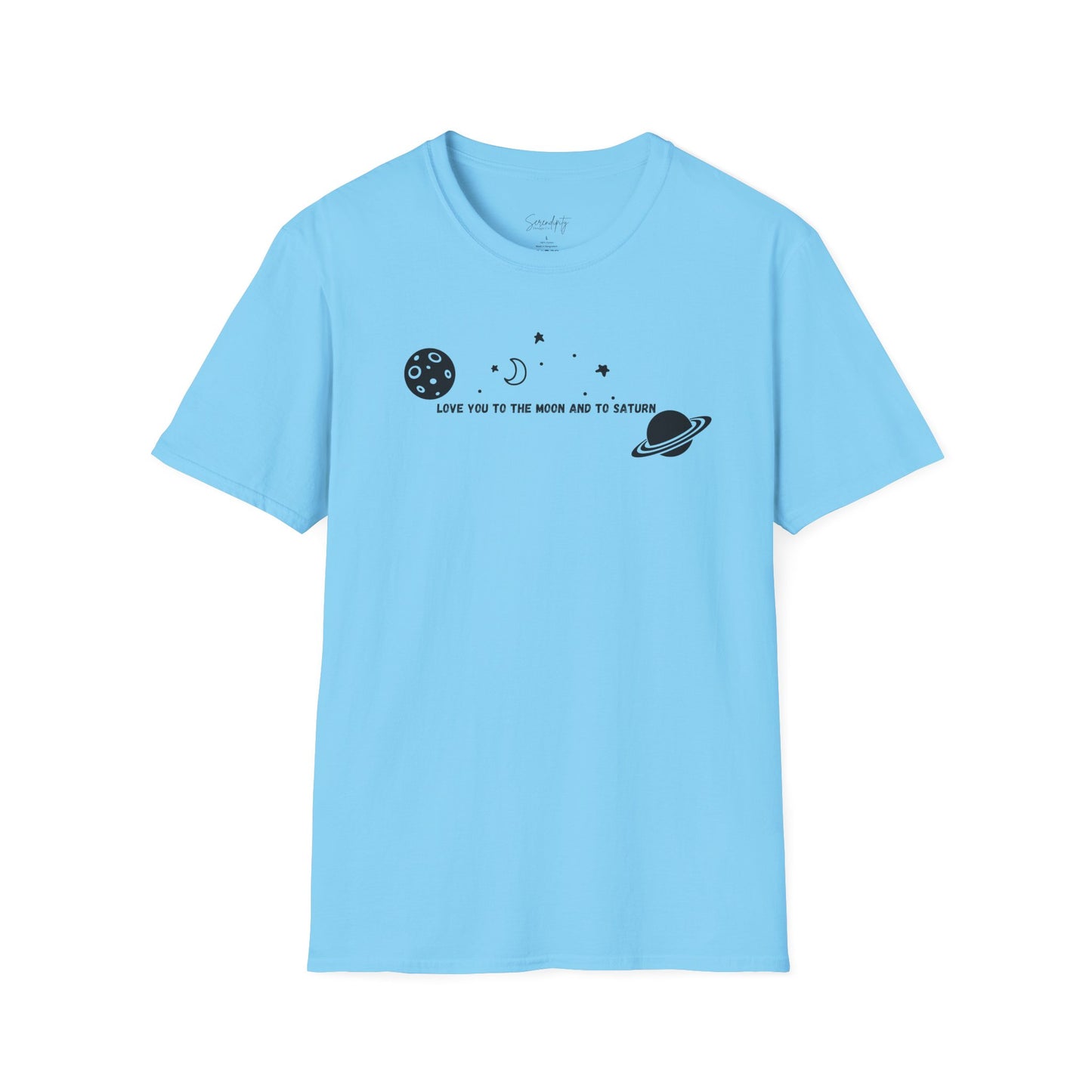Love You to the Moon and to Saturn Soft Style Tee