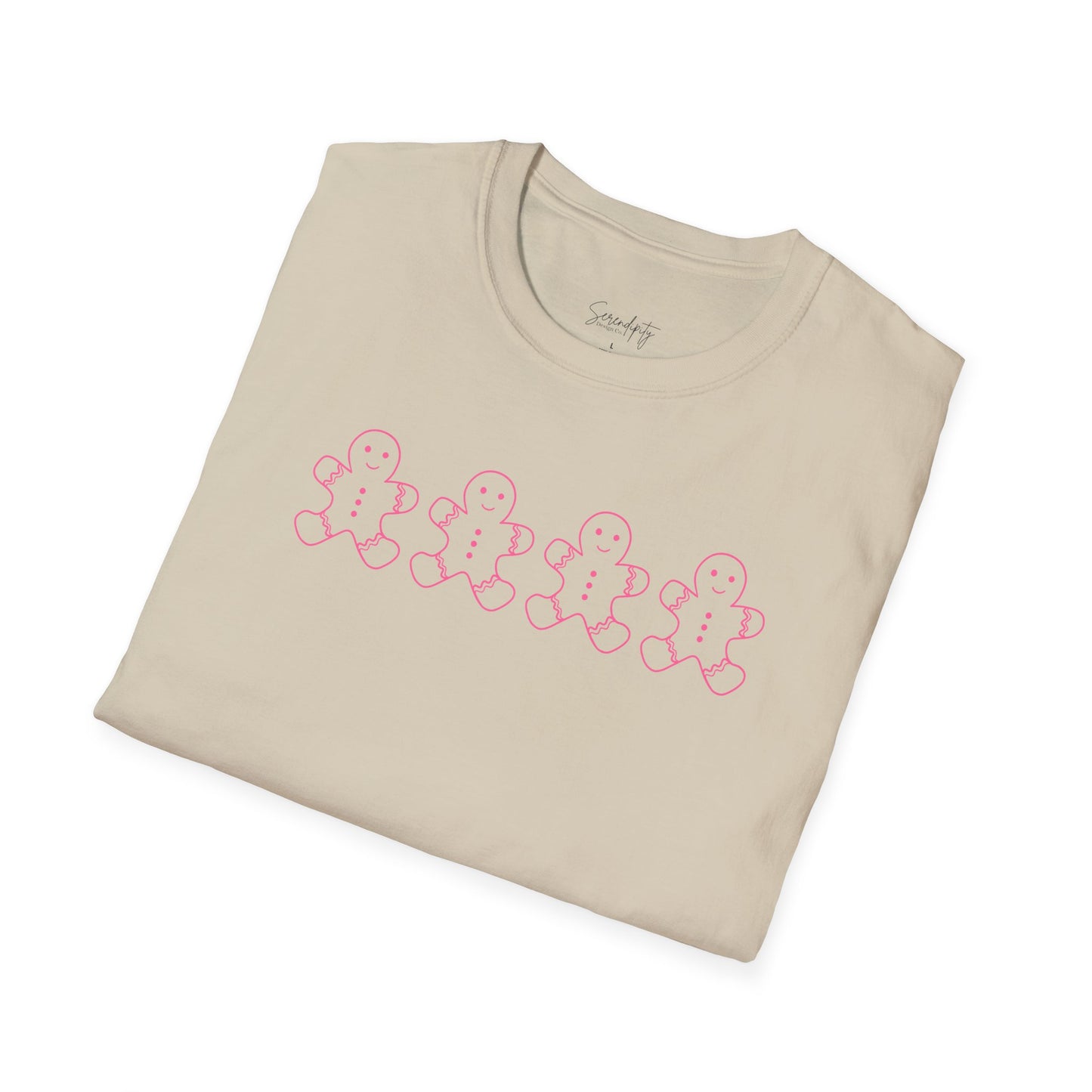 Pink Gingerbread Soft Style Tee