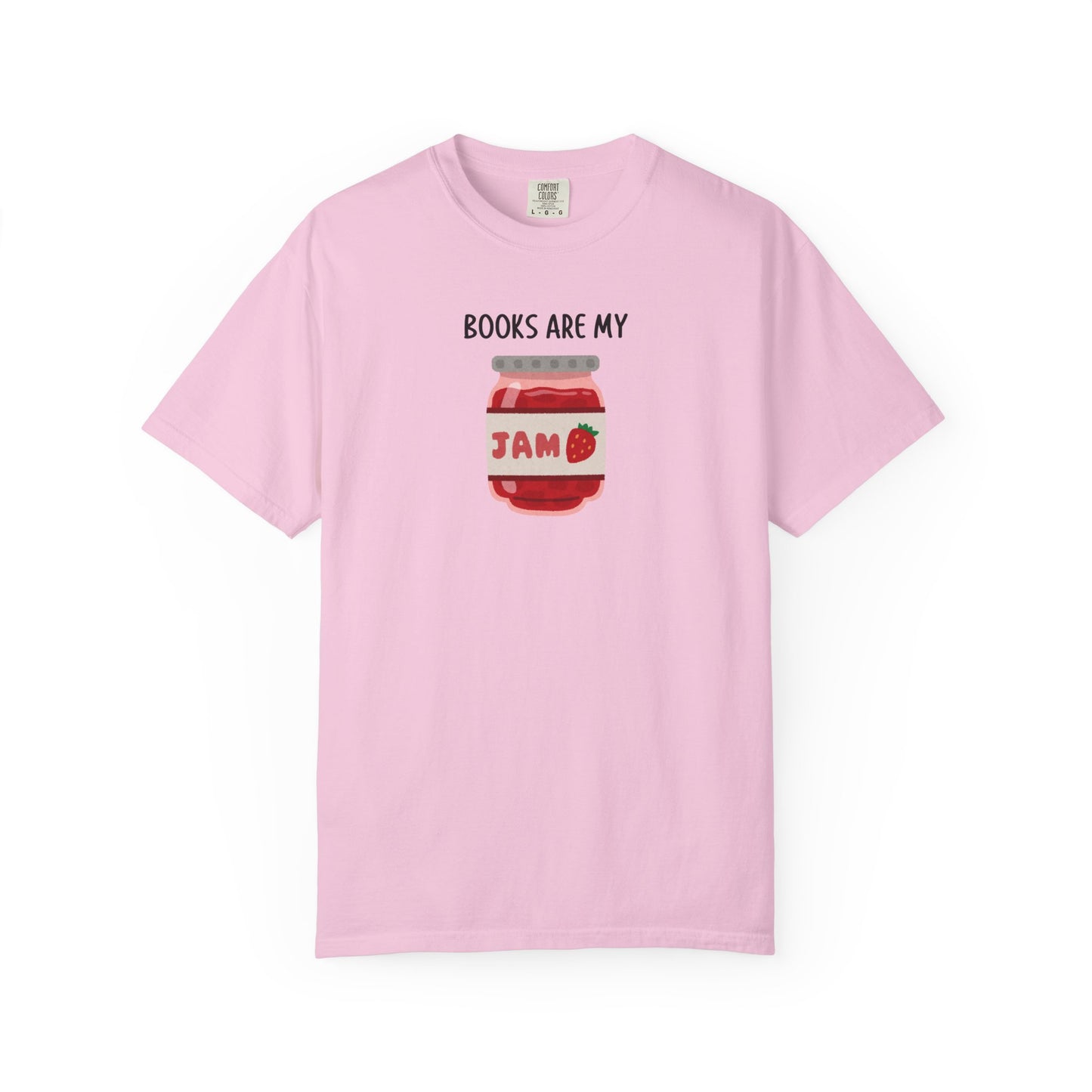Books Are My Jam Comfort Colors Tee