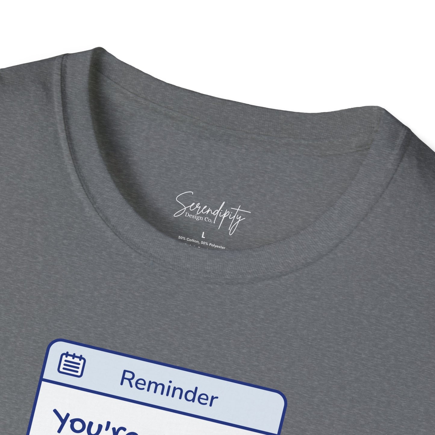 You're On Your Own Kid Reminder Soft Style Tee