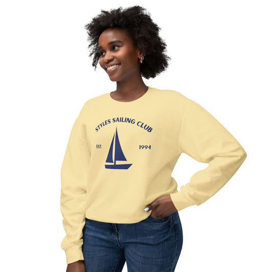 Styles Sailing Club Comfort Colors Sweatshirt