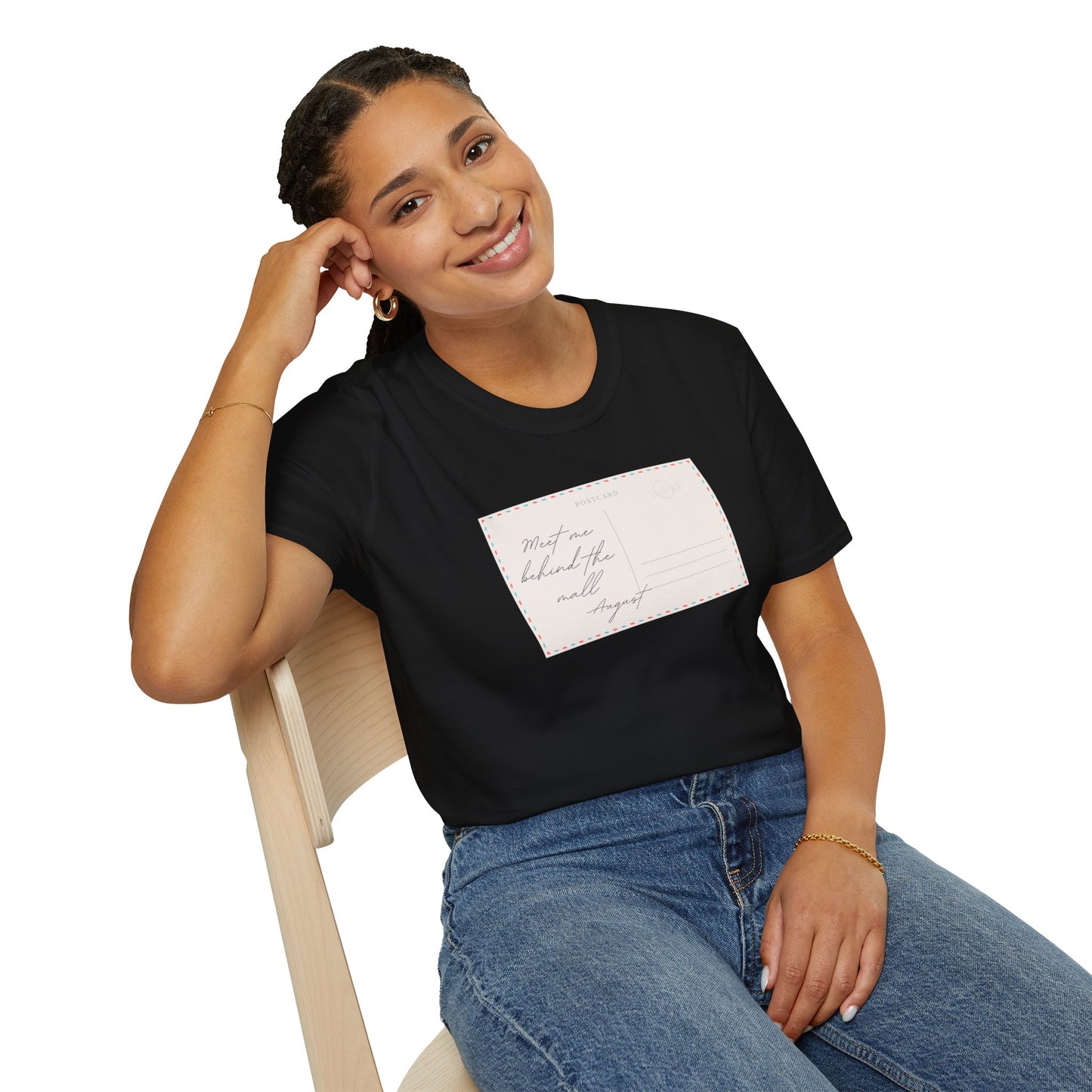 August Postcard Soft Style Tee