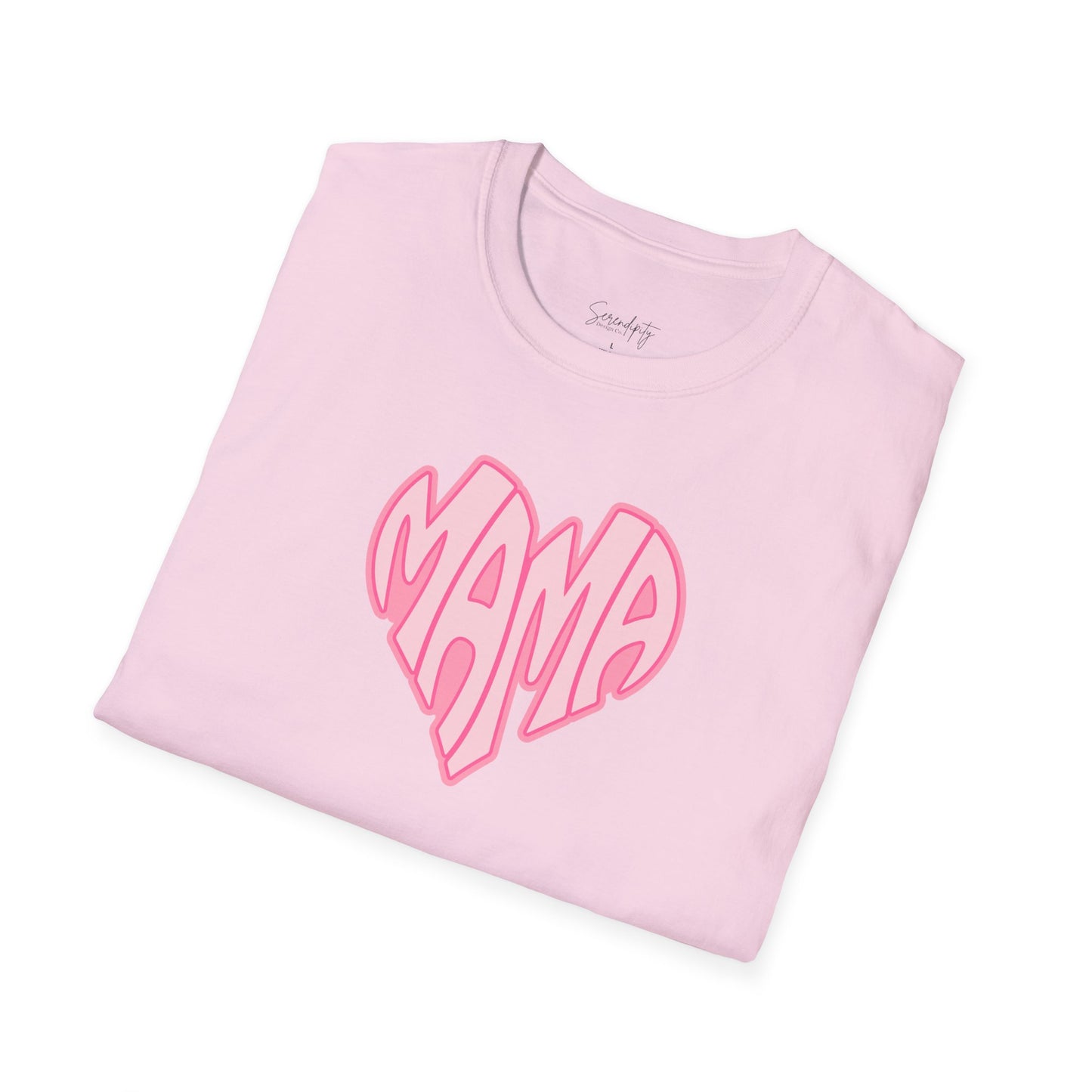 Mama Heart Soft Style Tee