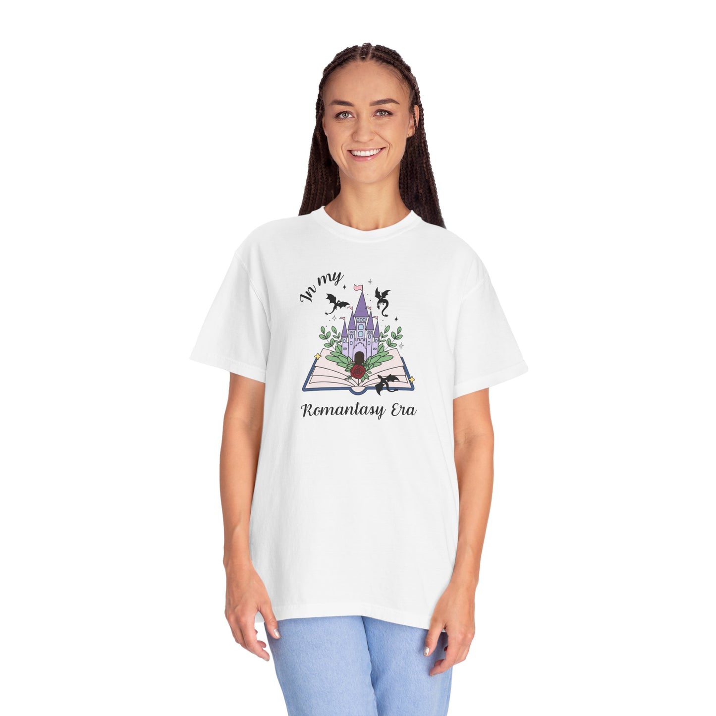 In My Romantasy Era Comfort Colors Tee