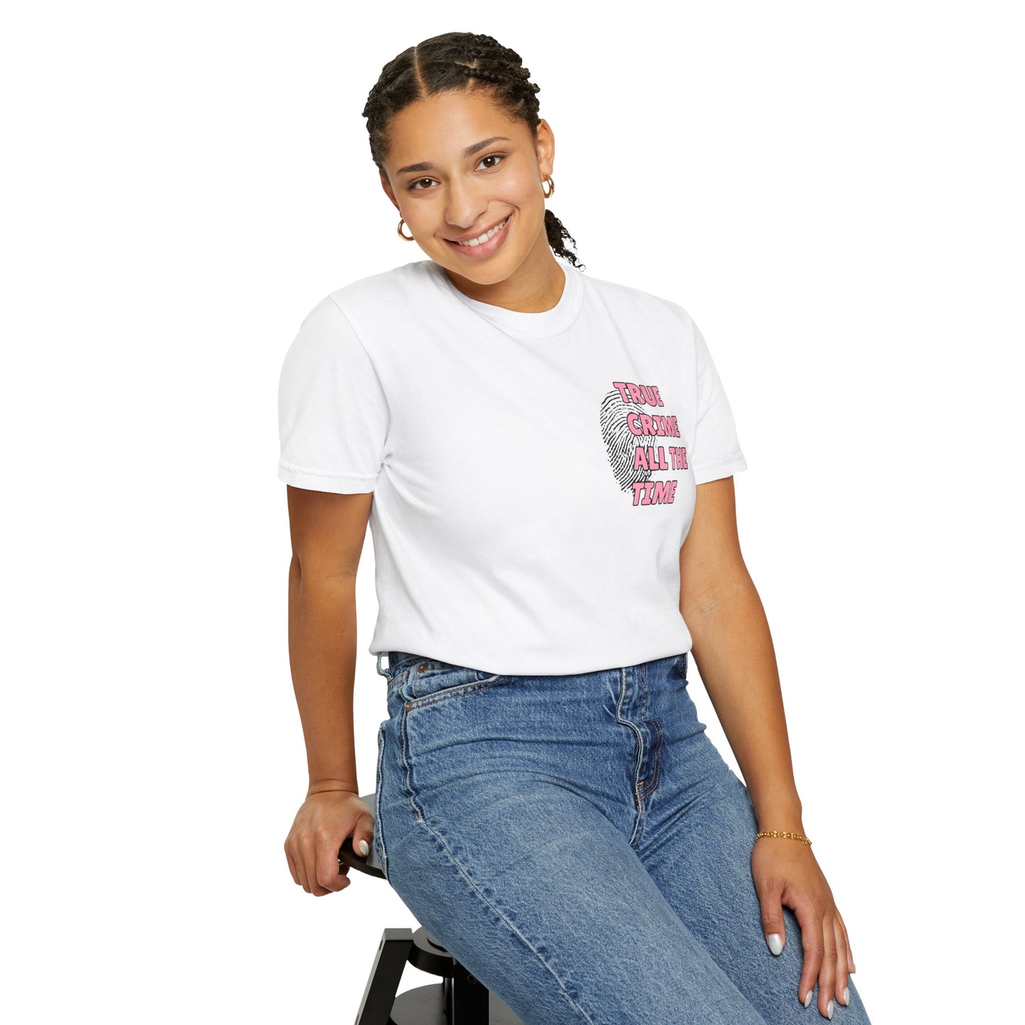 True Crime All The Time Comfort Colors Tee
