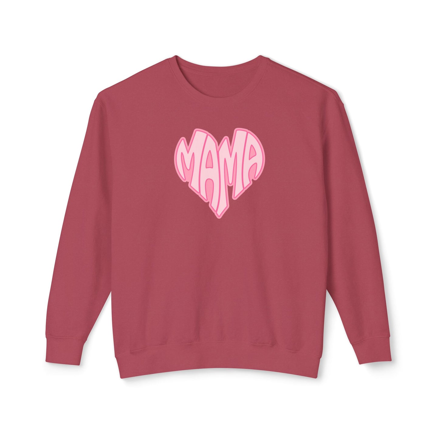 Mama Heart Comfort Colors Sweatshirt