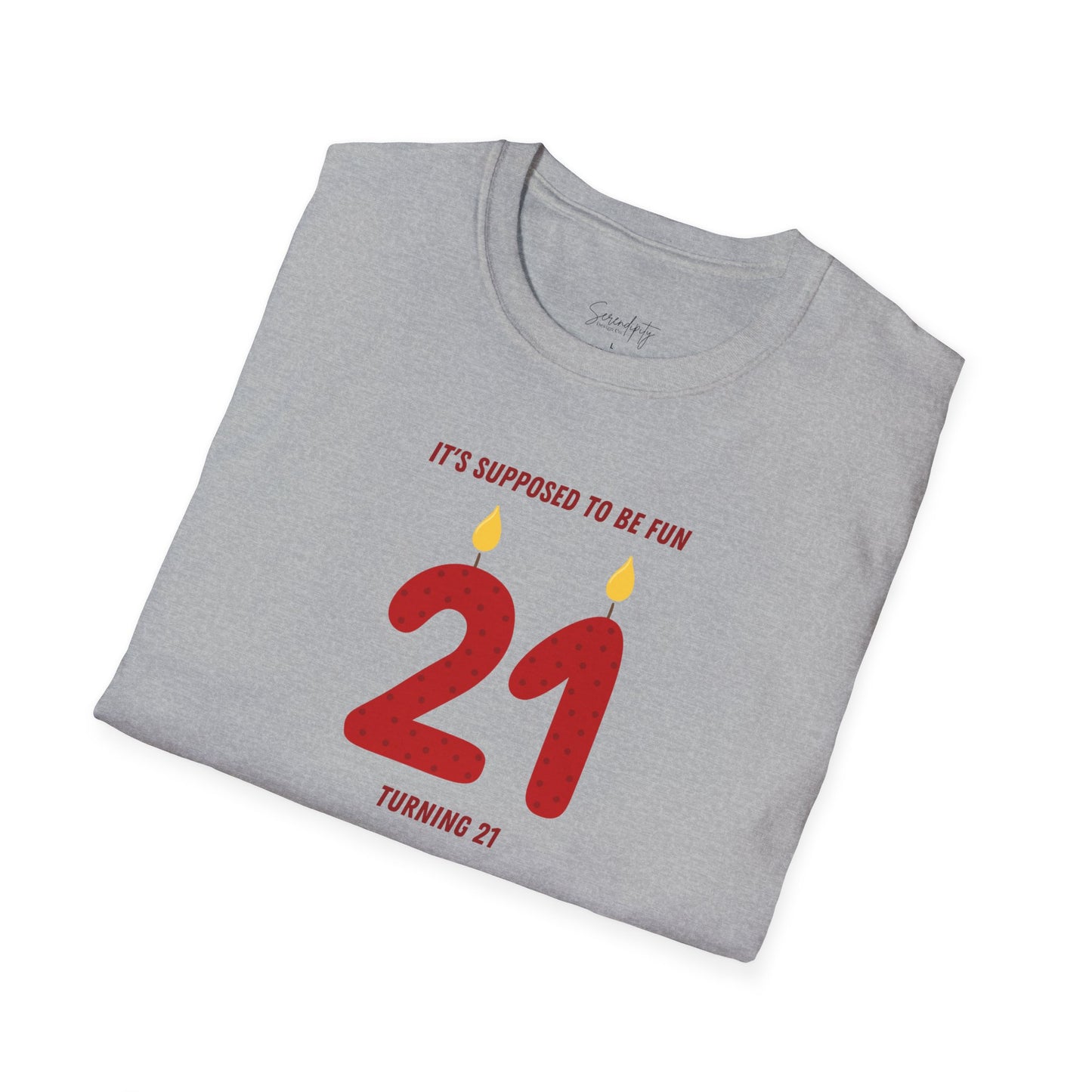 Turning 21 Soft Style Tee