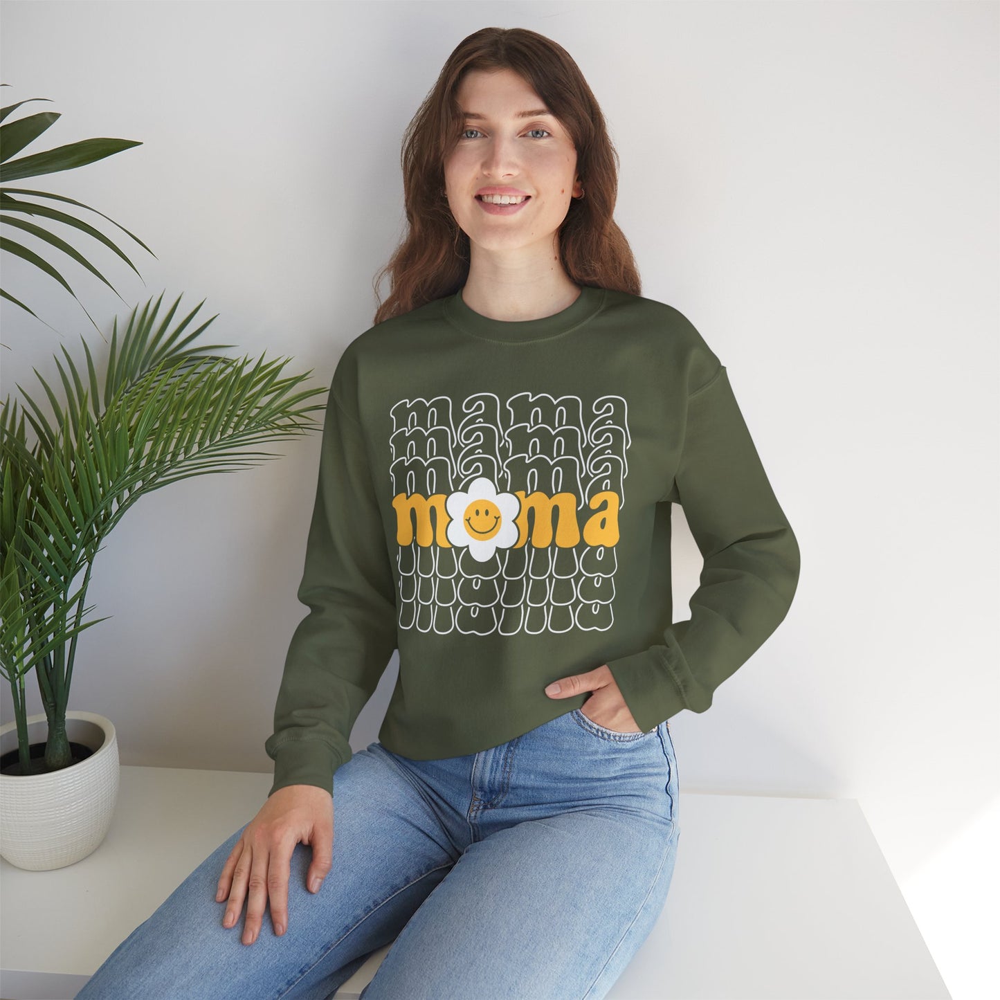 Mama Daisy Crewneck Sweatshirt