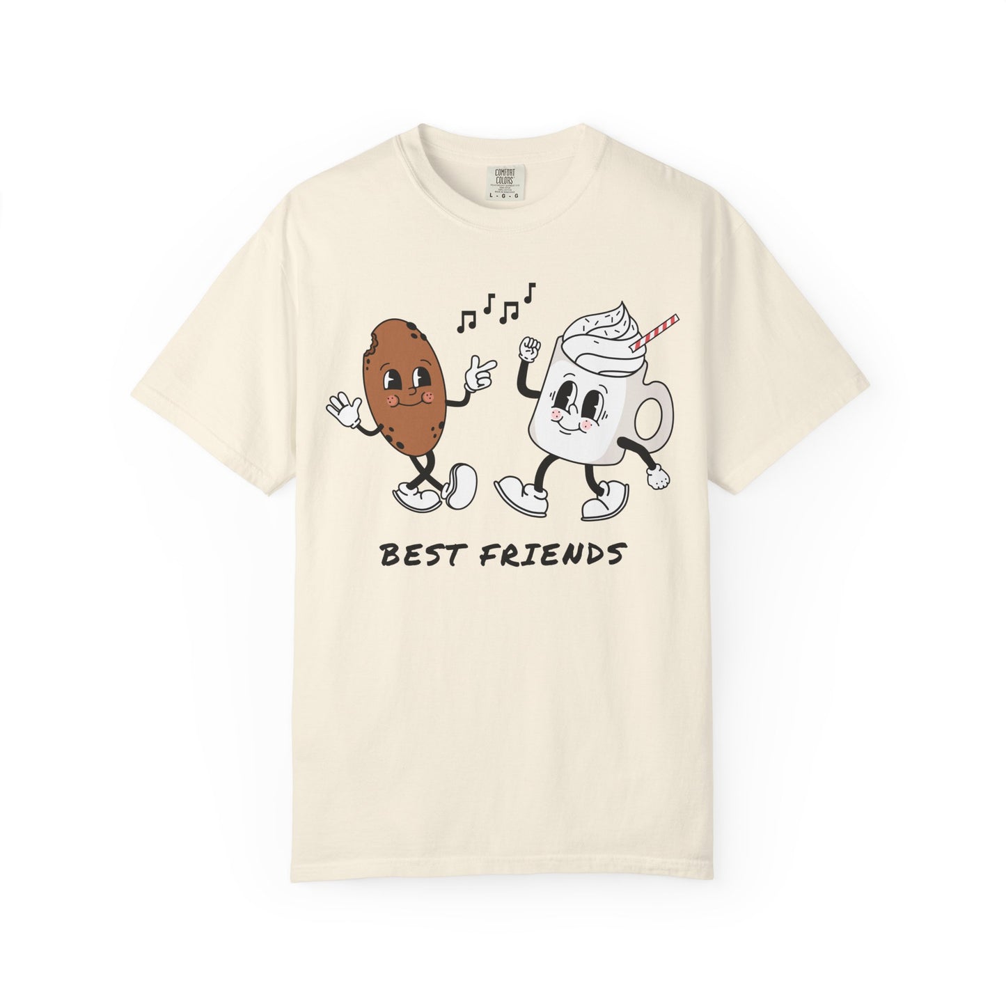 Cookies & Milk Best Friends Comfort Colors Tee