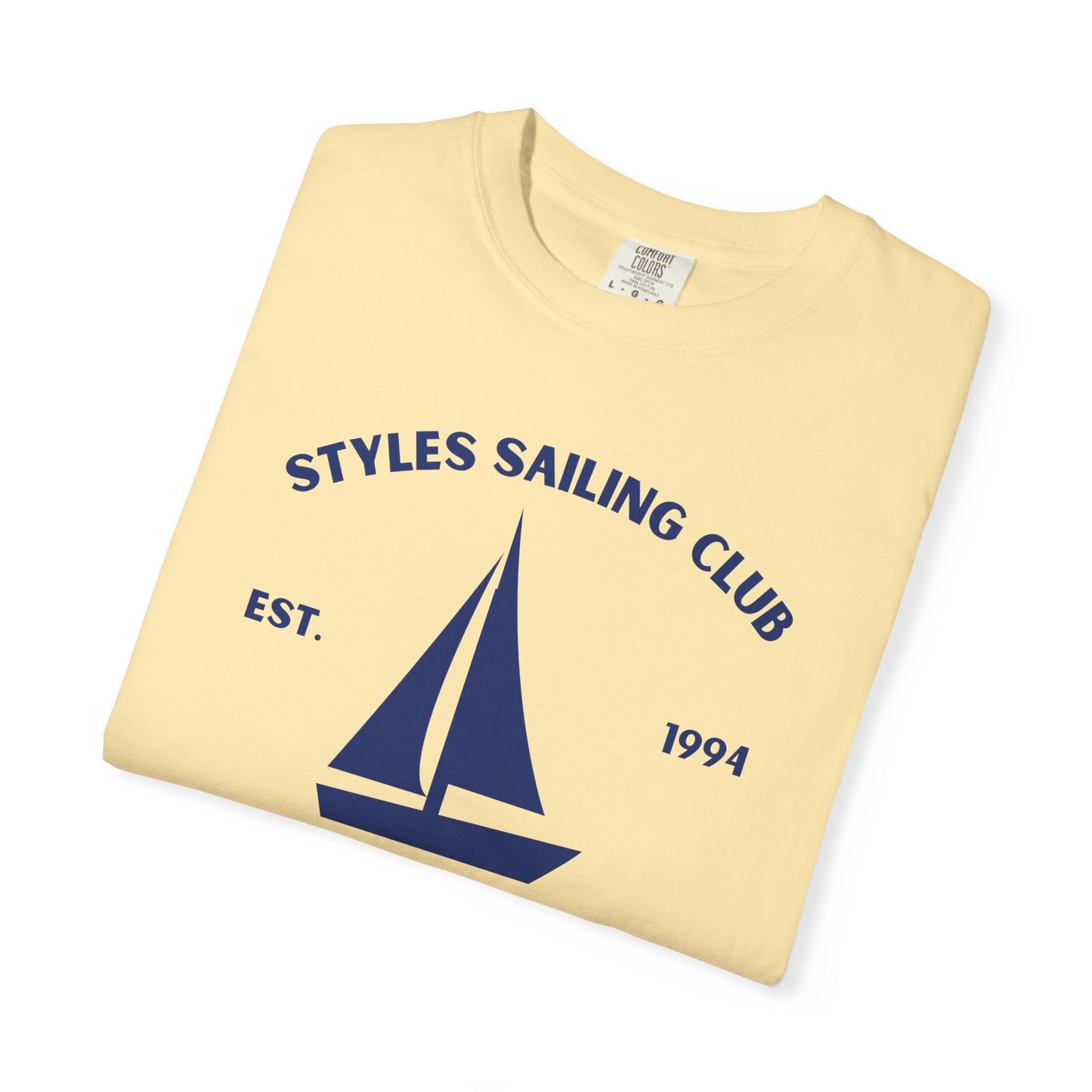 Styles Sailing Club Comfort Colors Tee