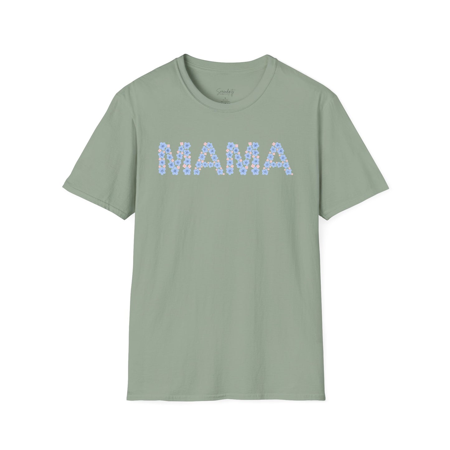 Mama Floral Soft Style Tee