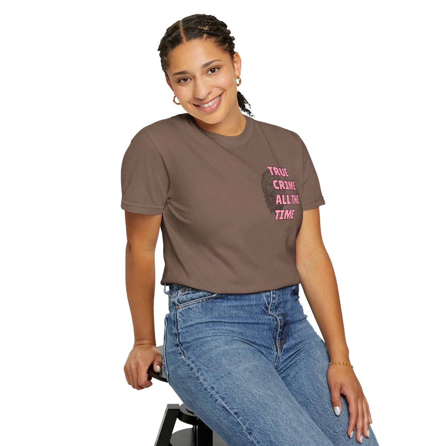 True Crime All The Time Comfort Colors Tee