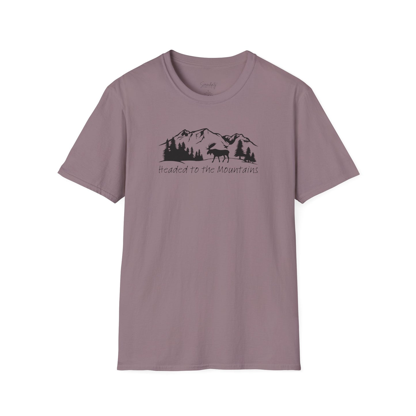 Headed to the Mountains Soft Style Tee