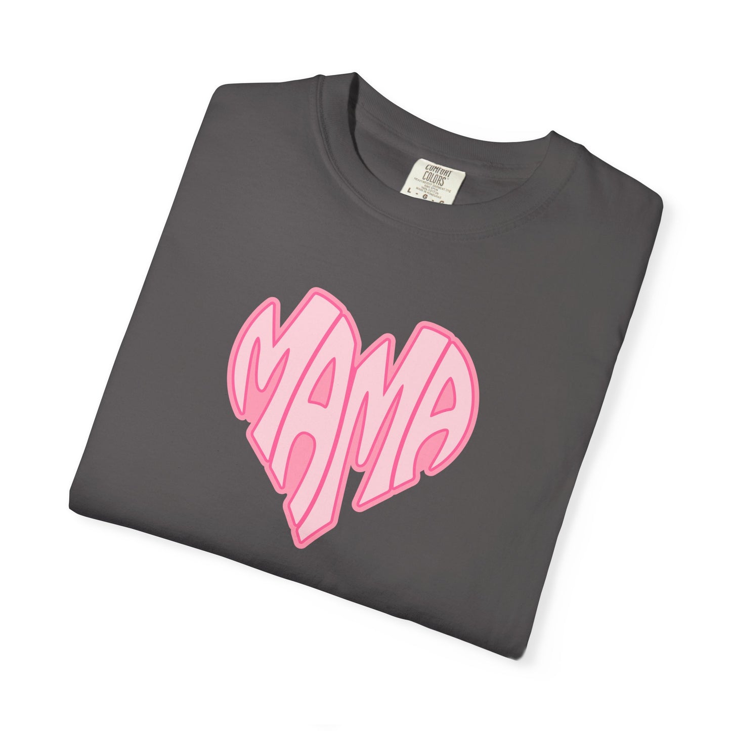 Mama Heart Comfort Colors Tee