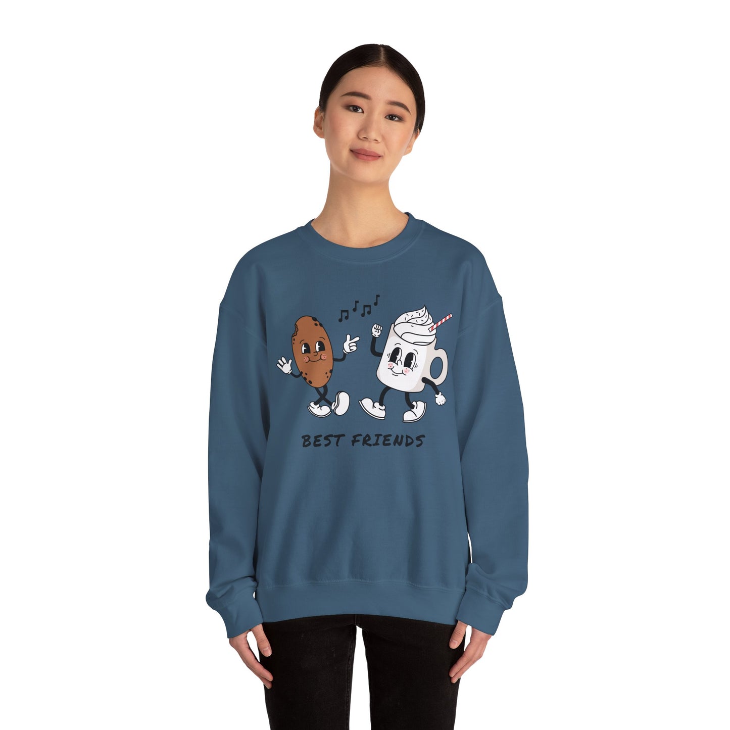 Milk & Cookies Best Friends Crewneck Sweatshirt