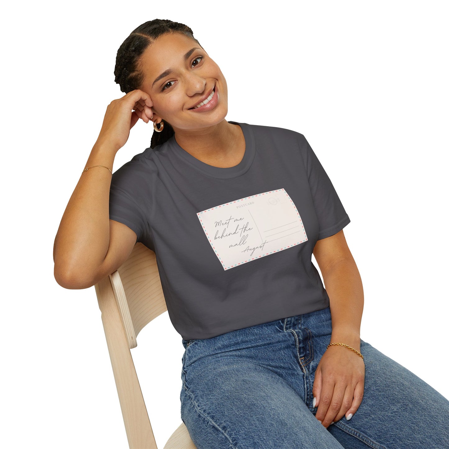 August Postcard Soft Style Tee