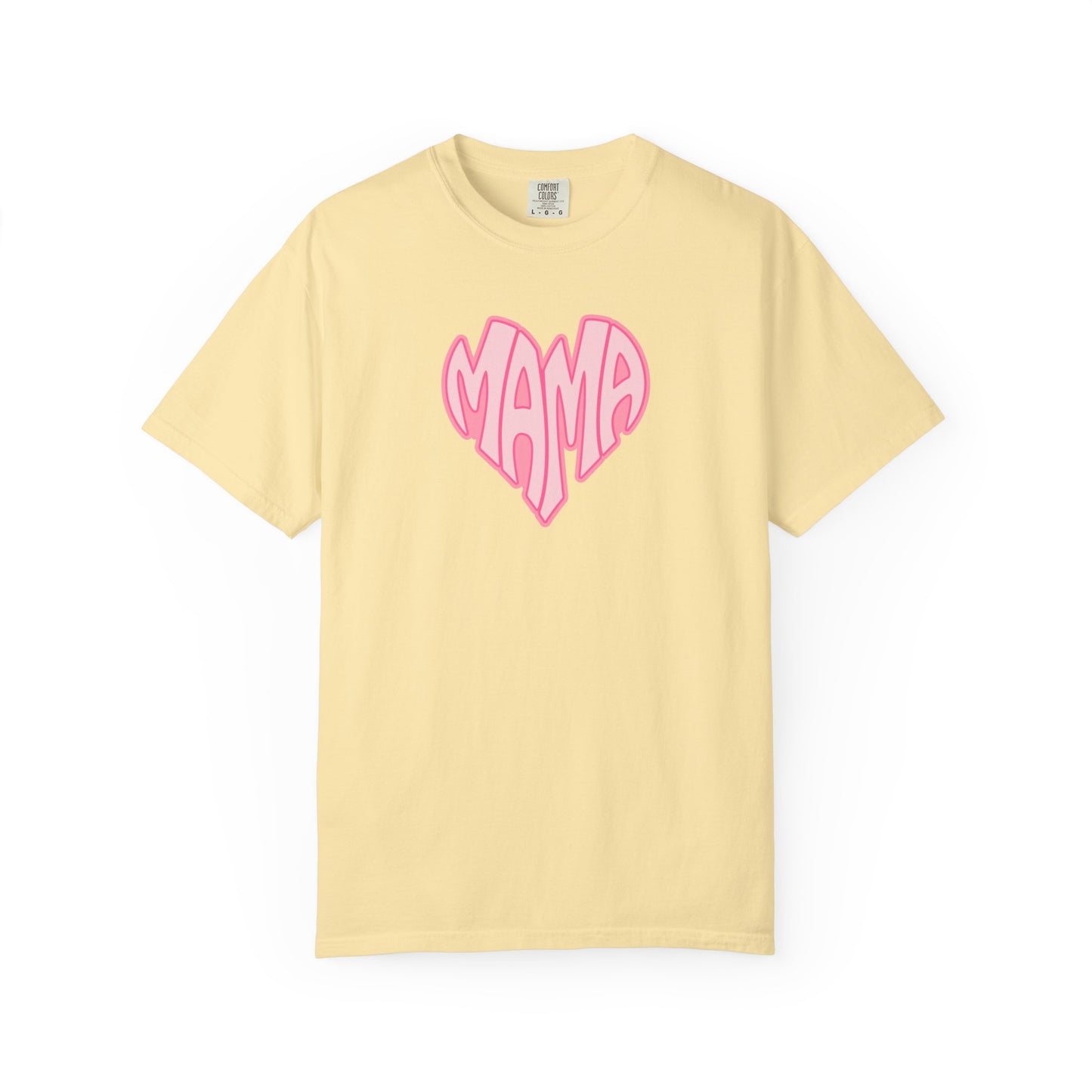 Mama Heart Comfort Colors Tee