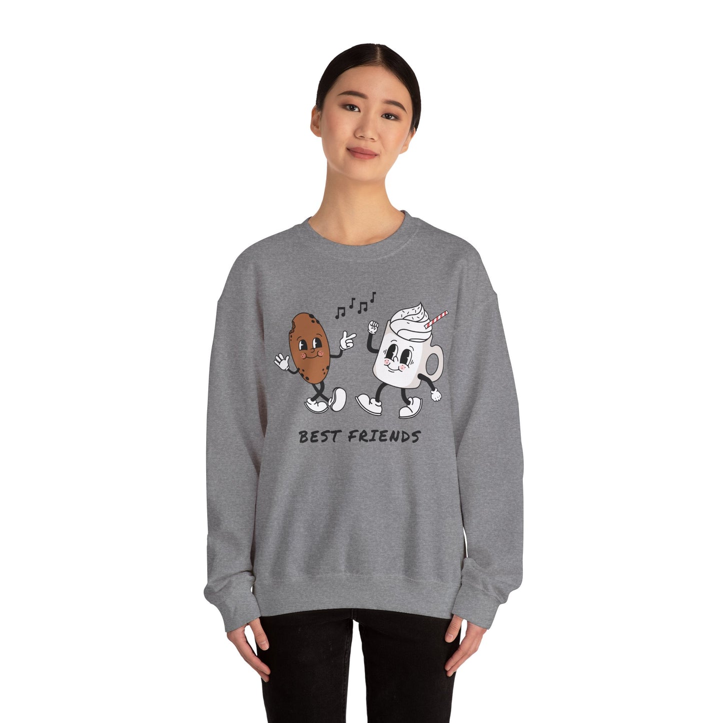 Milk & Cookies Best Friends Crewneck Sweatshirt