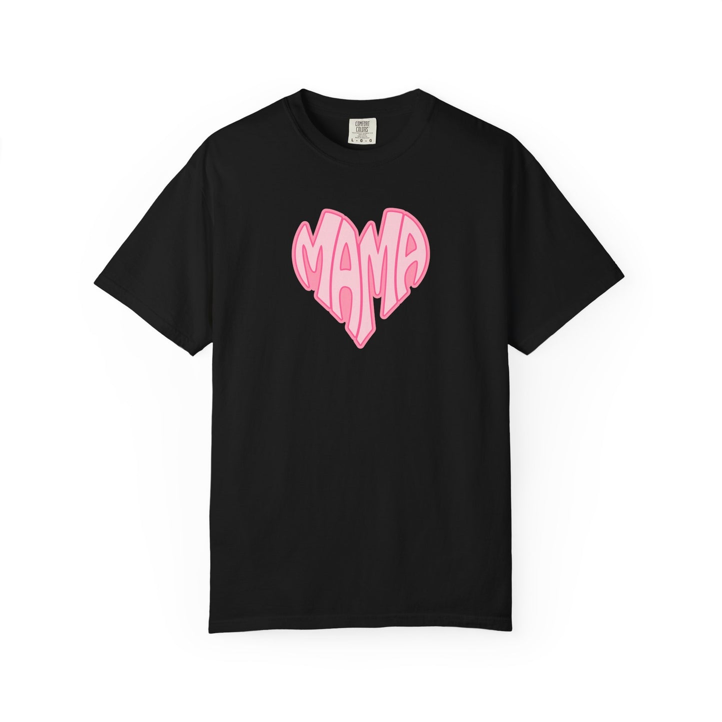 Mama Heart Comfort Colors Tee