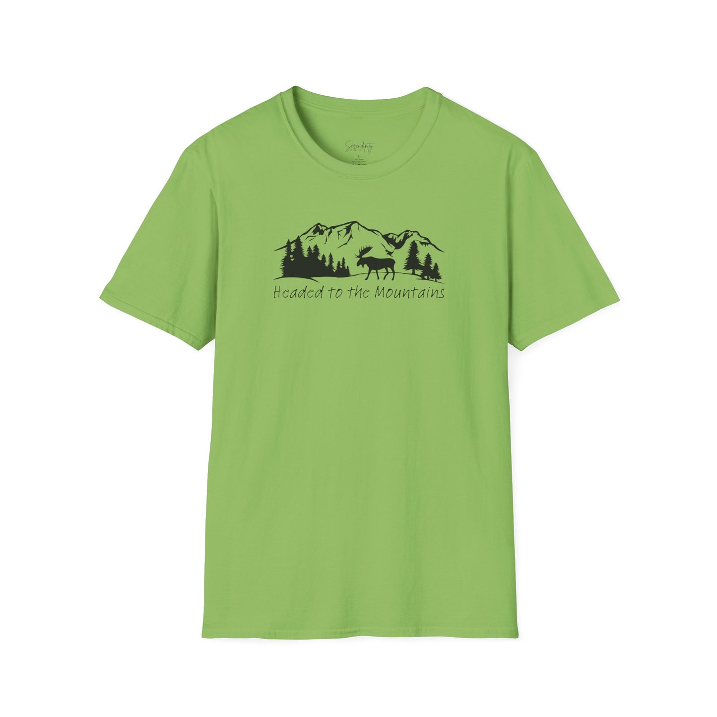 Headed to the Mountains Soft Style Tee