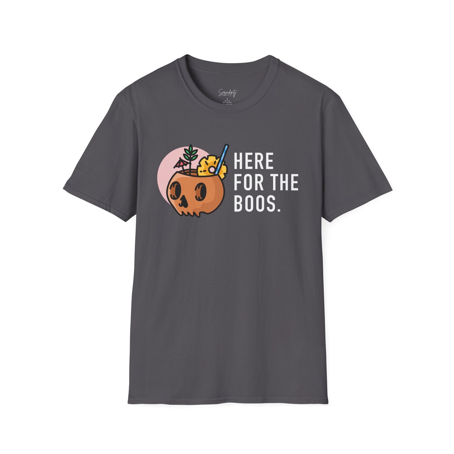 Here For The Boos Soft Style Tee