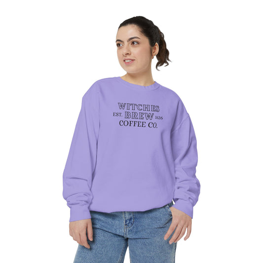 Witches Brew Coffee Co Comfort Colors Sweatshirt