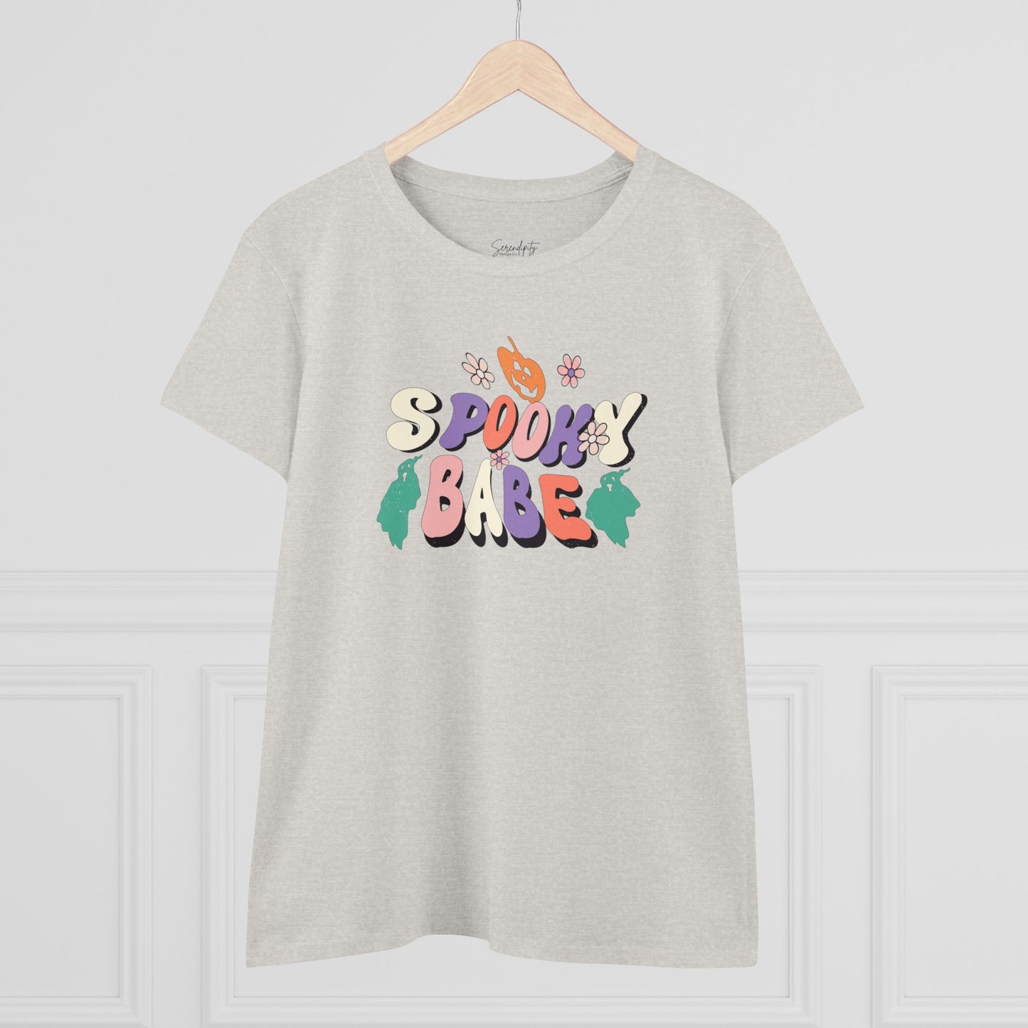 Spooky Babe Girly Baby Tee