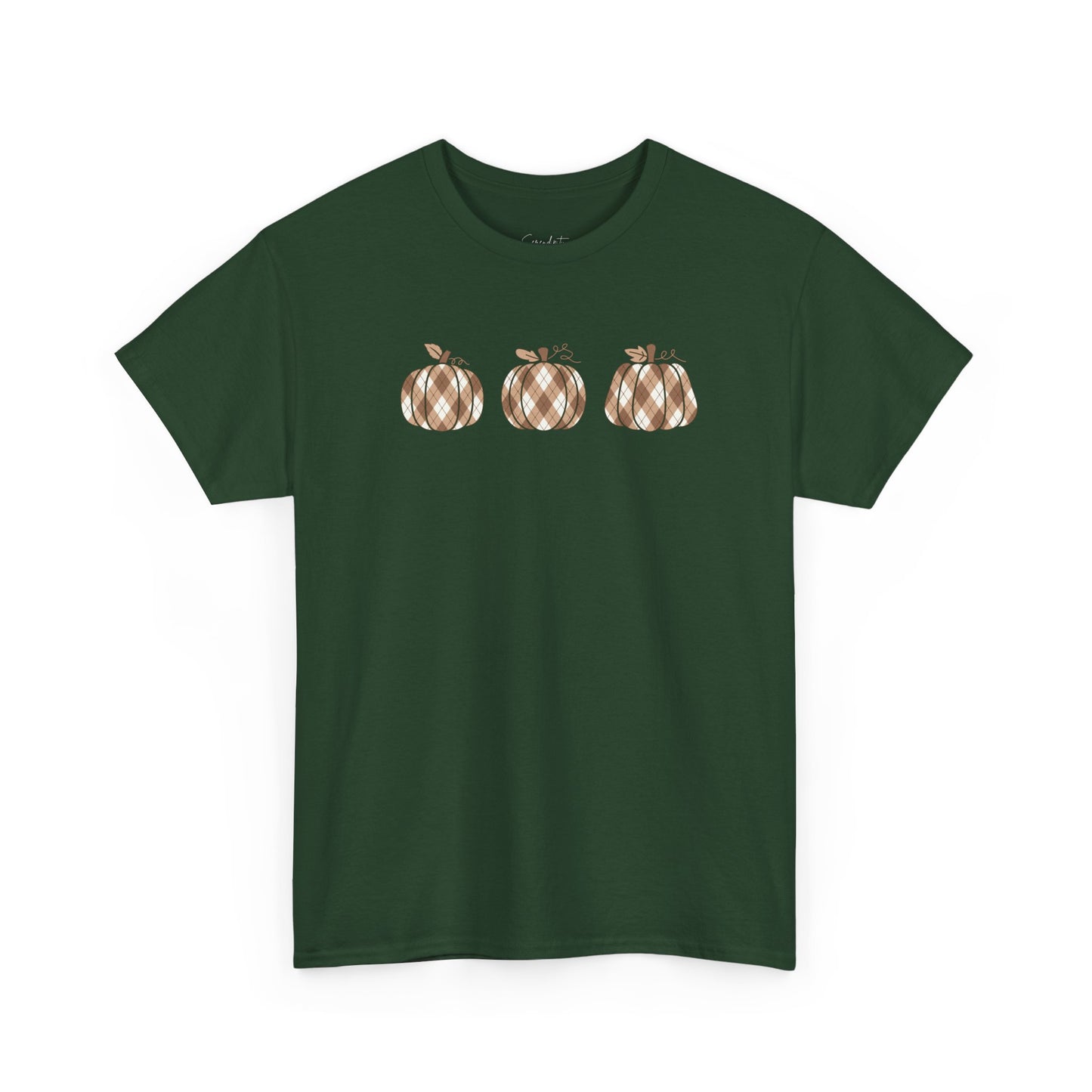 Plaid Pumpkins Unisex Tee