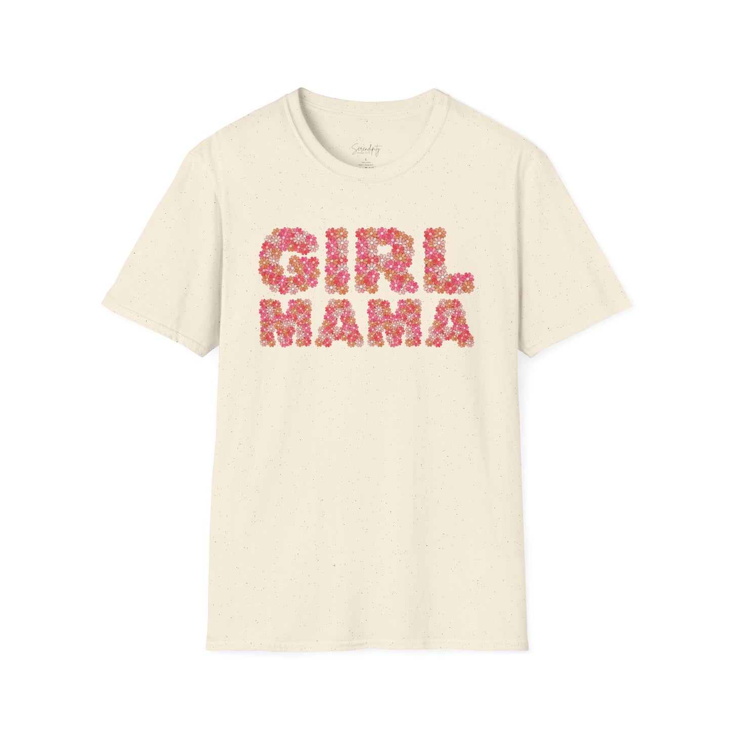 Girl Mama Retro Floral Soft Style Tee