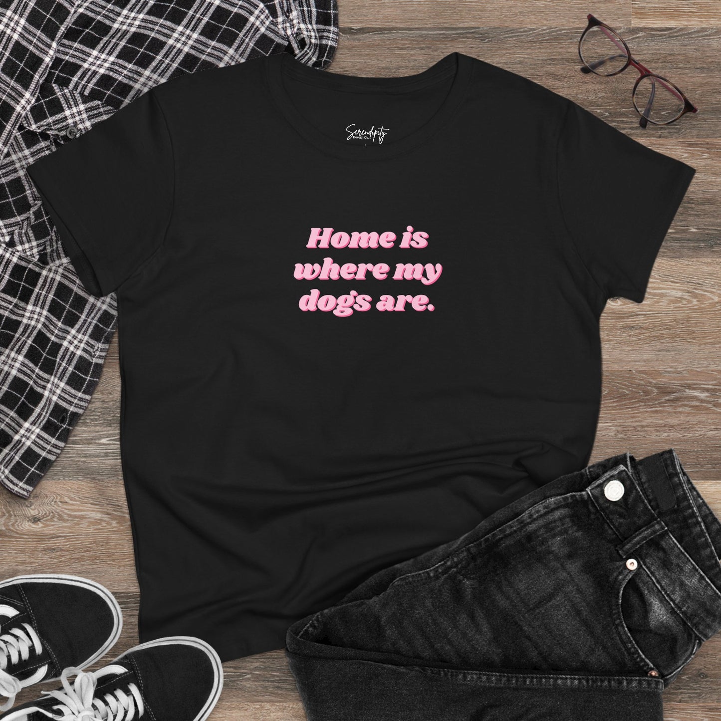 Home is Where My Dogs Are Baby Tee