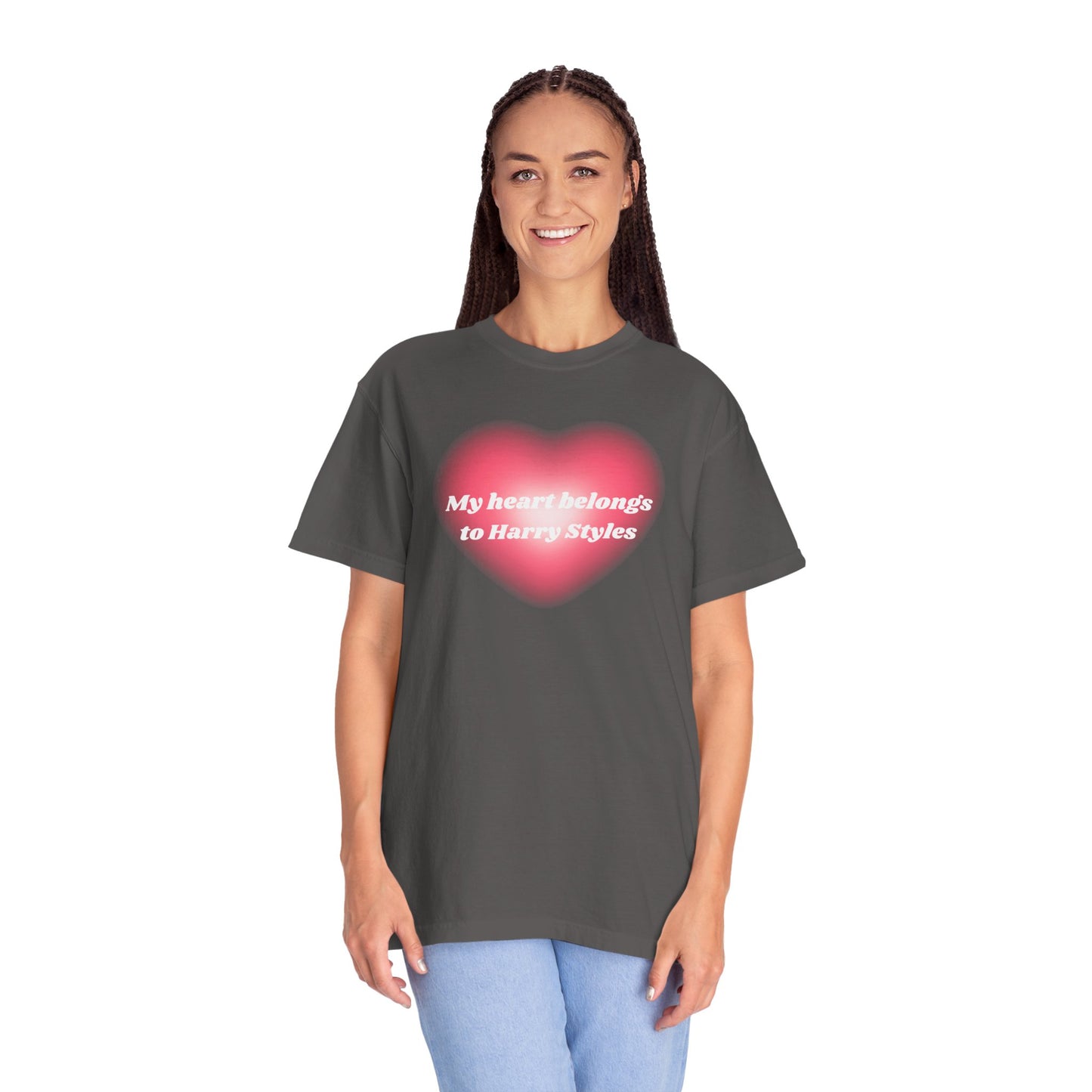 My Heart Belongs to Harry Styles Comfort Colors Tee