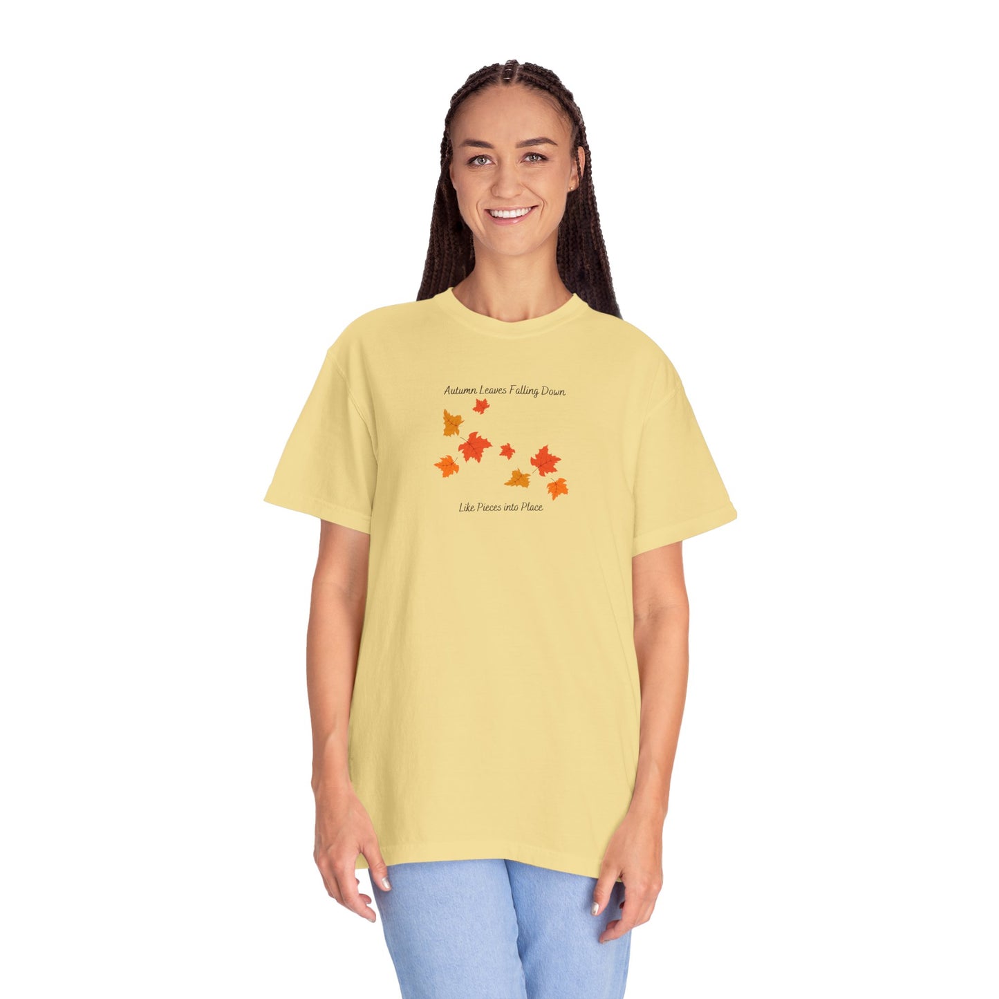 Autumn Leaves Comfort Colors Tee