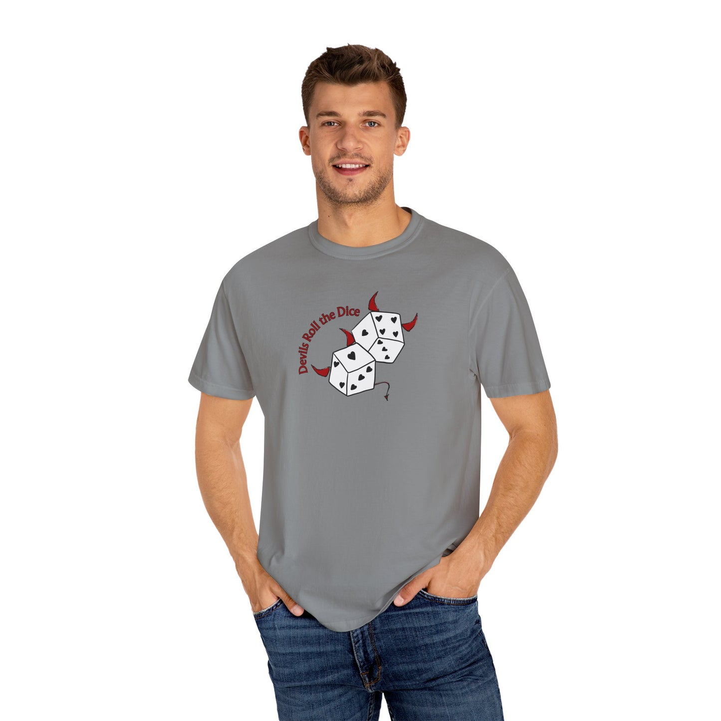 Devils Roll The Dice Comfort Colors Tee